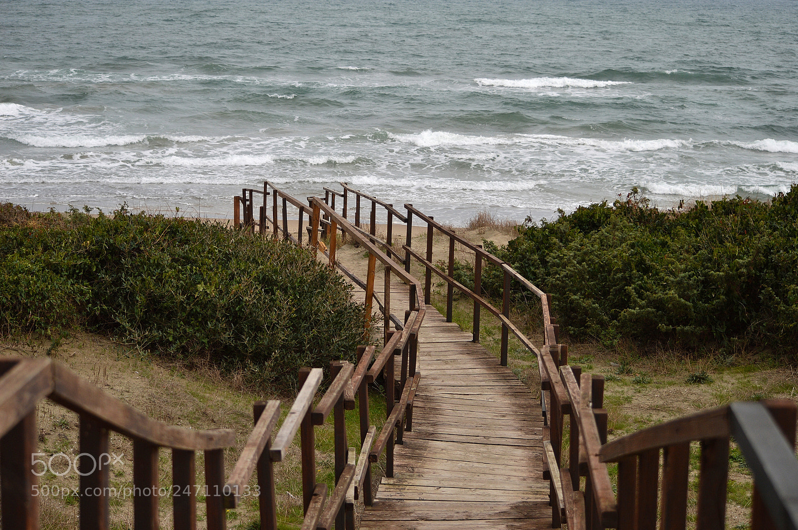 Nikon D3200 sample photo. Descent to the sea photography