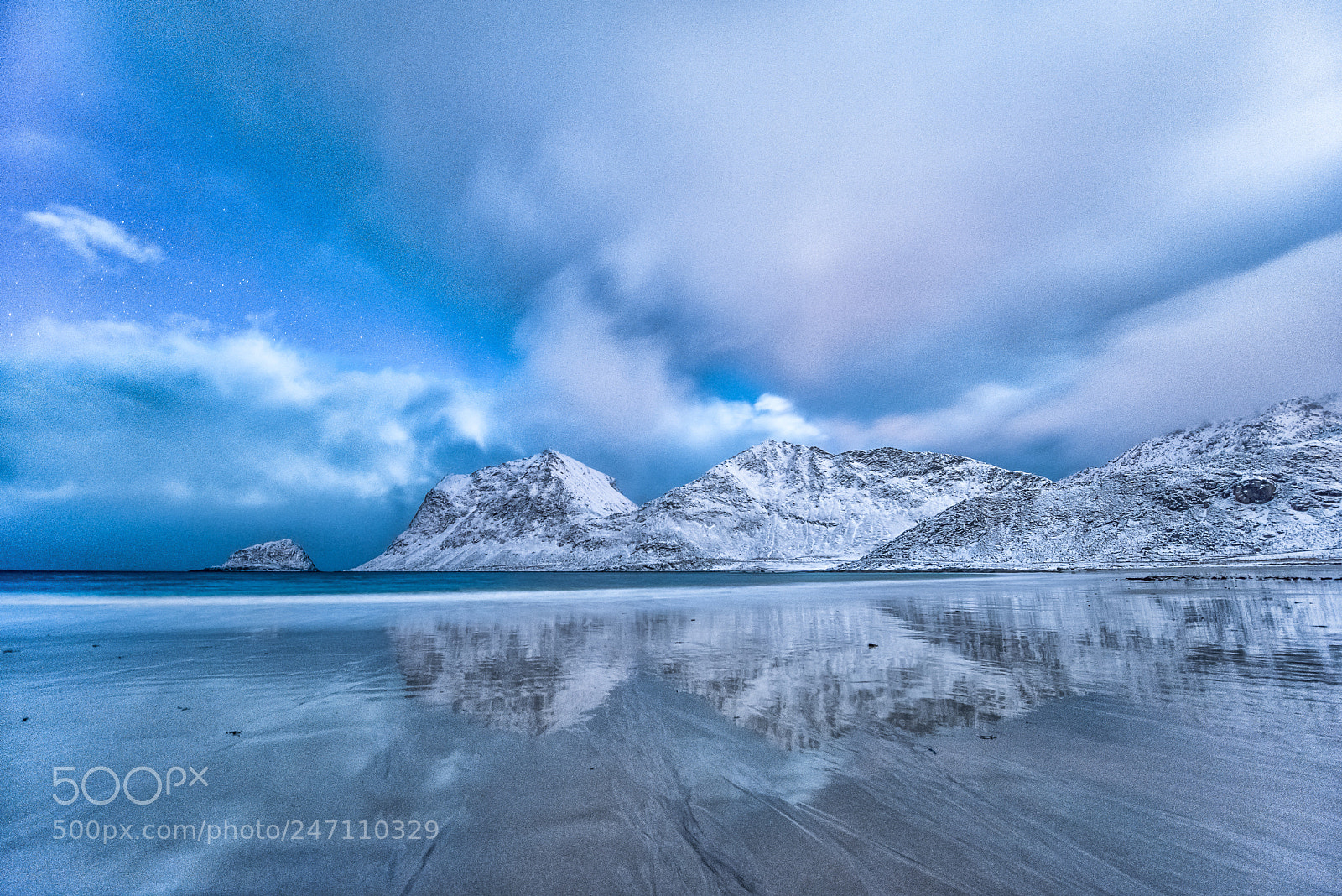 Nikon D810 sample photo. Blue hour over the photography