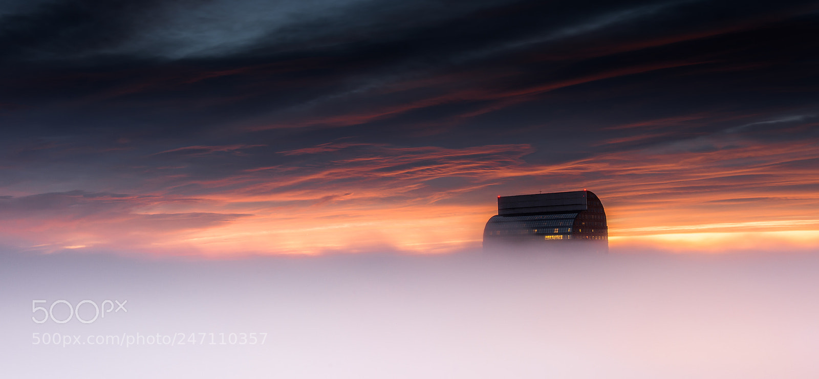 Nikon D4 sample photo. Denver - mist rising photography