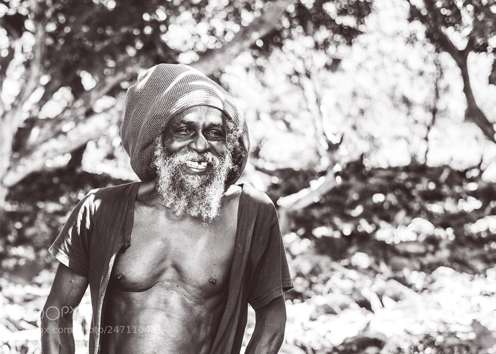 Nikon D810 sample photo. Rasta man vibration photography