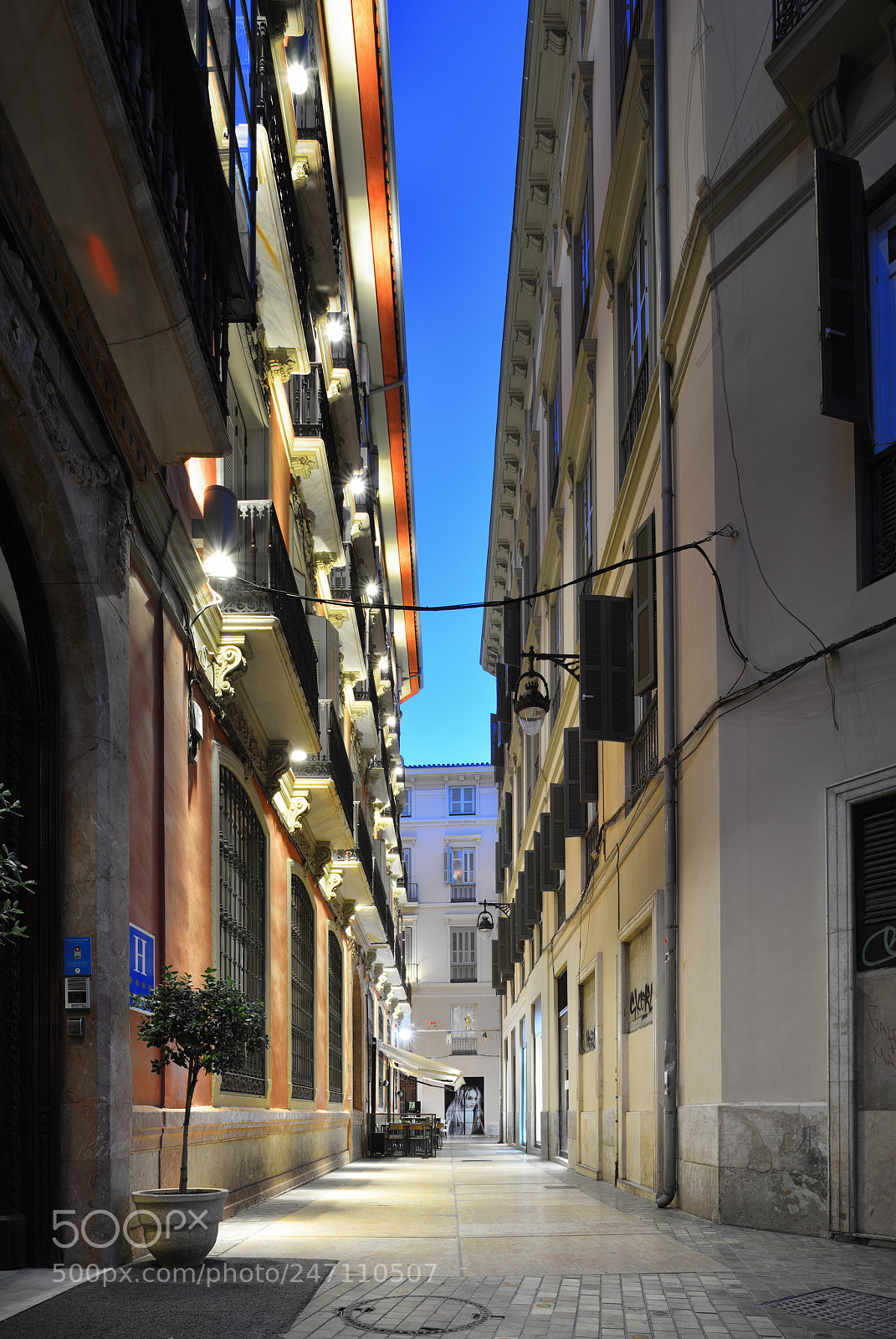 Nikon D810 sample photo. Streets of málaga photography