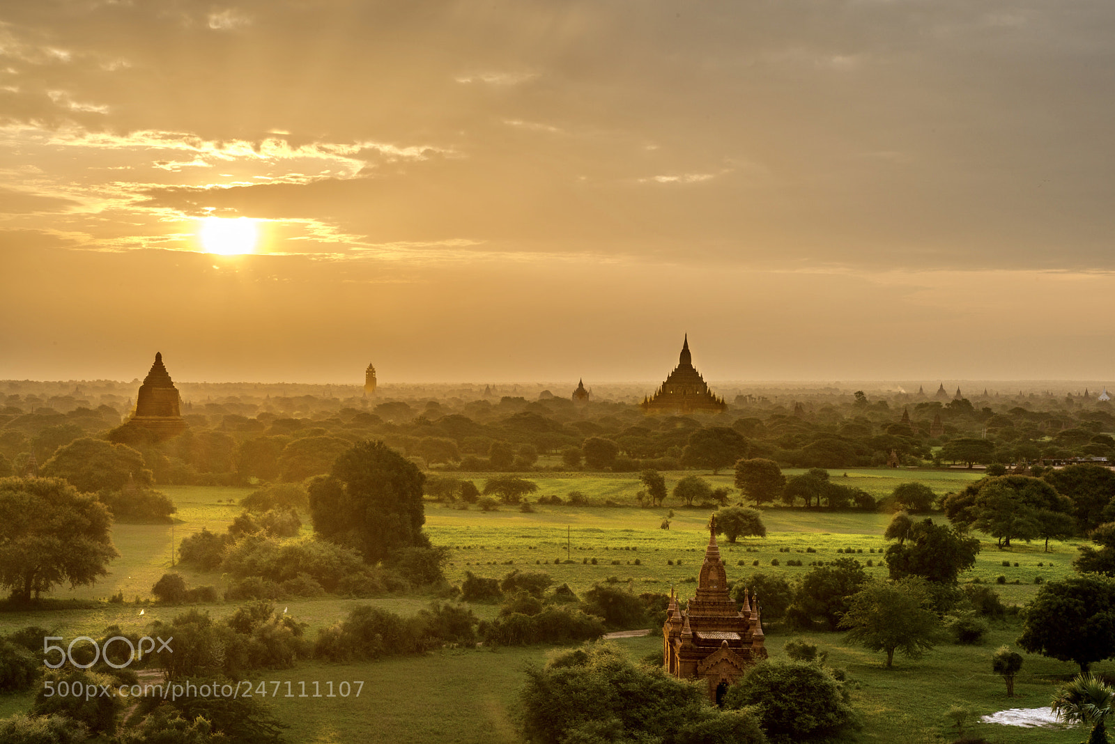 Nikon D800 sample photo. Bagan sunrise, myanmar photography