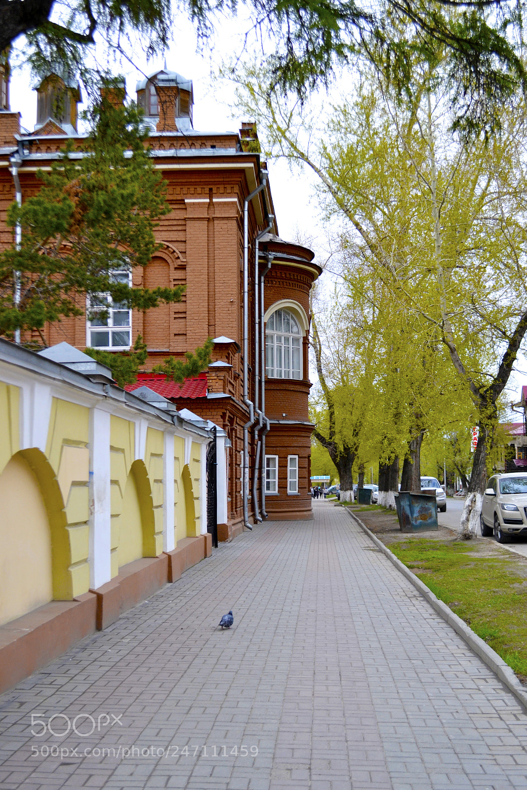 Nikon D3100 sample photo. Gagarina street, tomsk photography