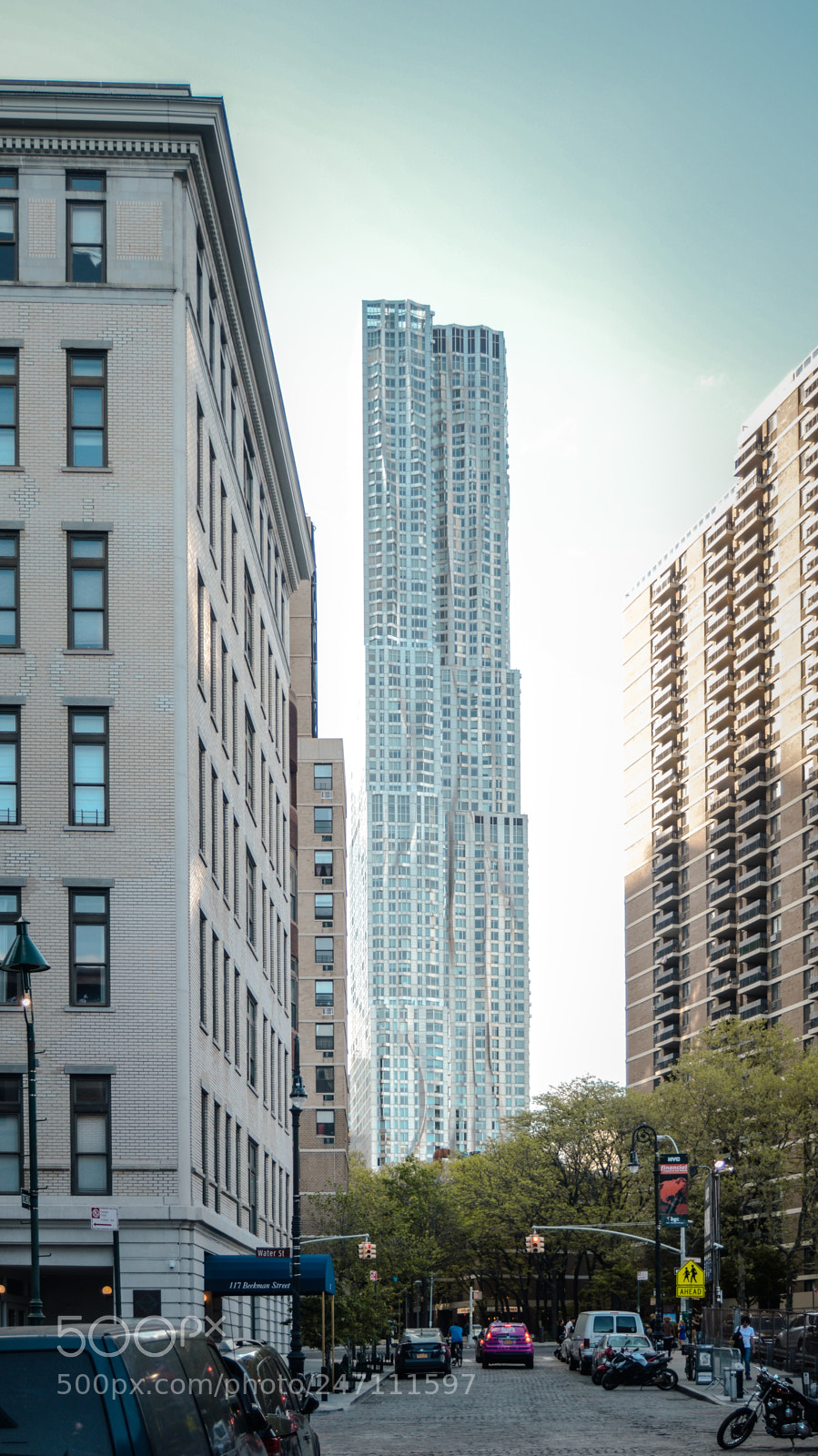 Nikon D3200 sample photo. New york by gehry photography