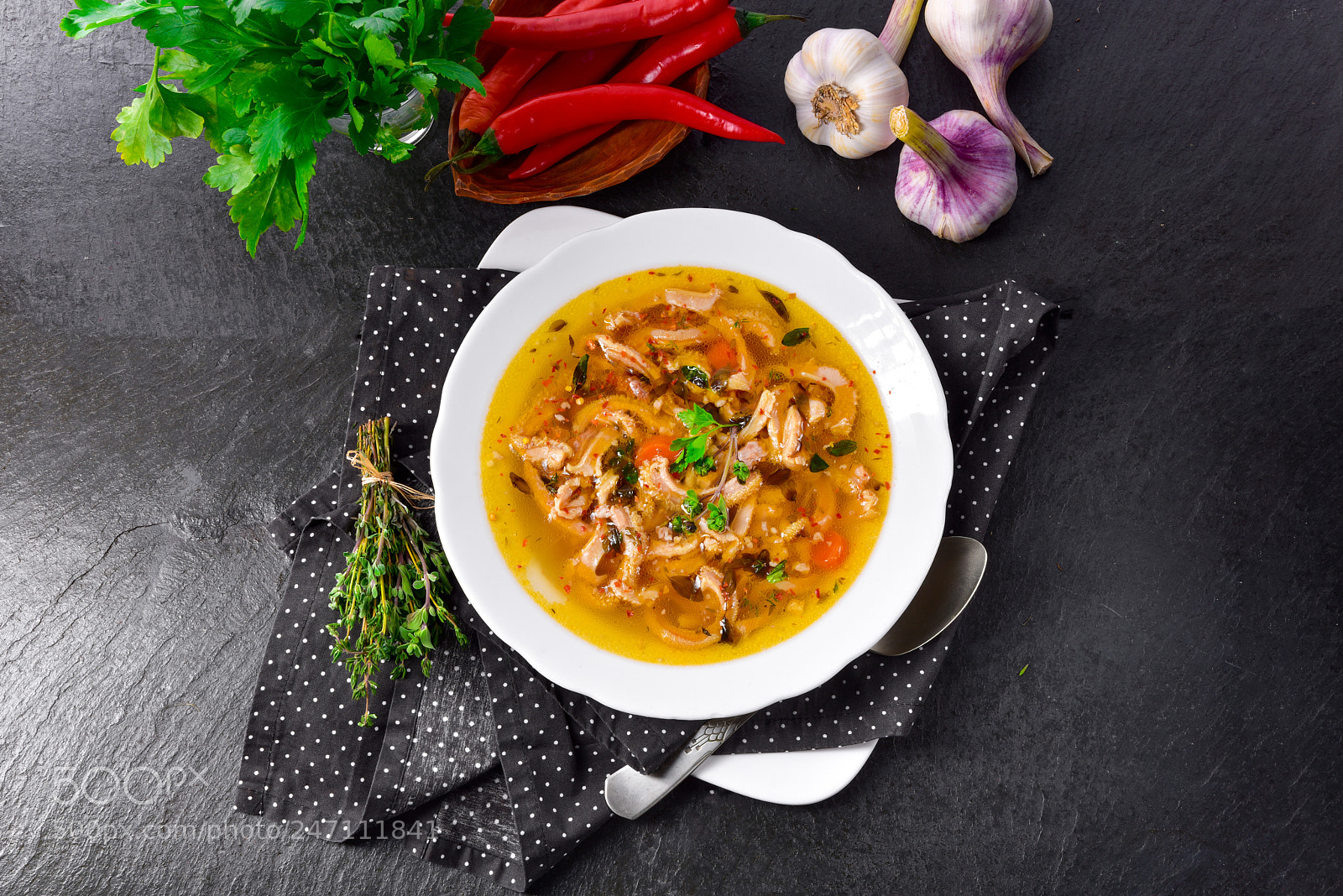 Nikon D810 sample photo. Tasty polish flaczki photography