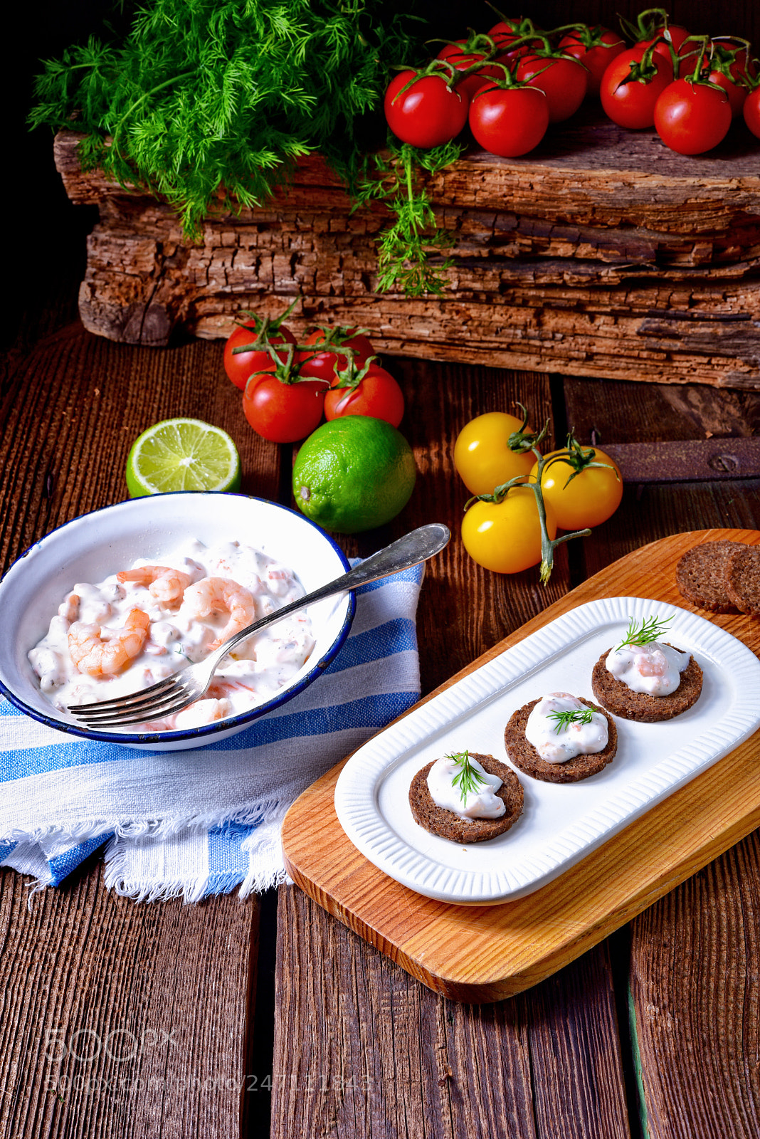 Nikon D810 sample photo. Rustic crab salad photography