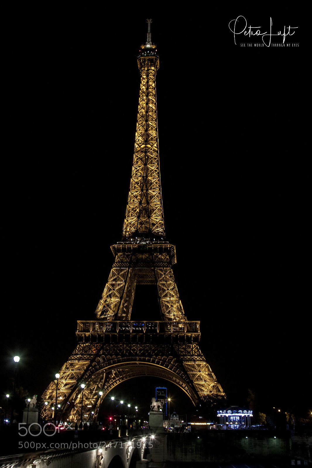Canon EOS 50D sample photo. Eifel tower by night photography