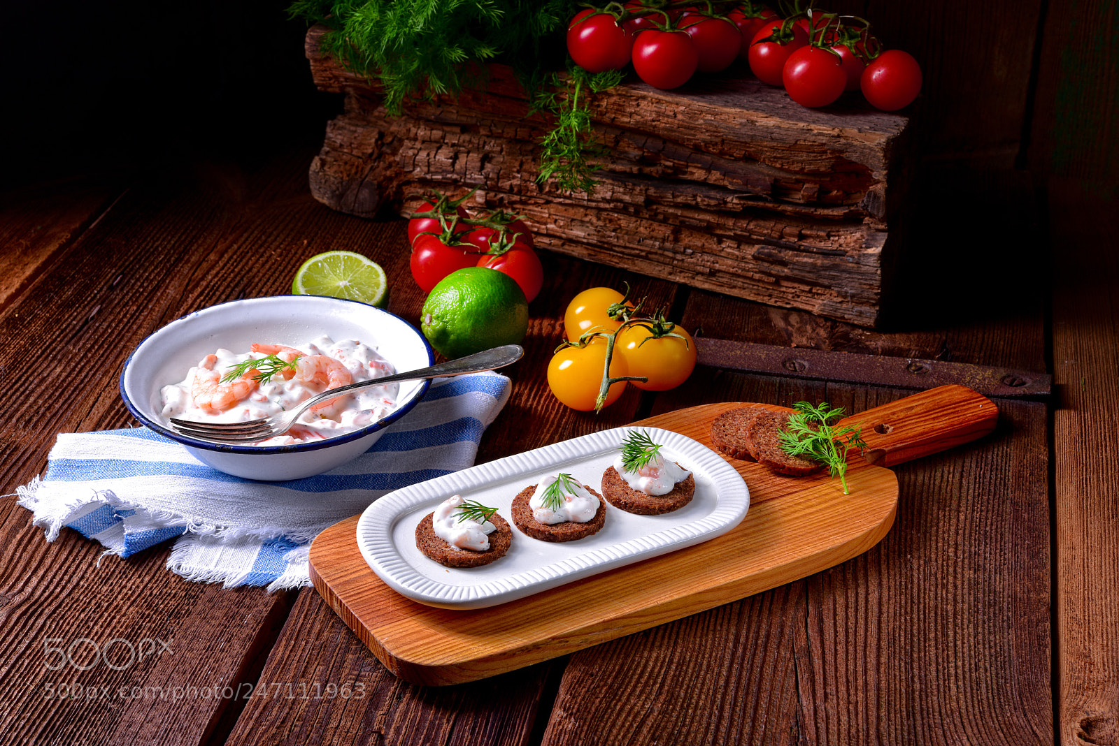 Nikon D810 sample photo. Rustic crab salad photography
