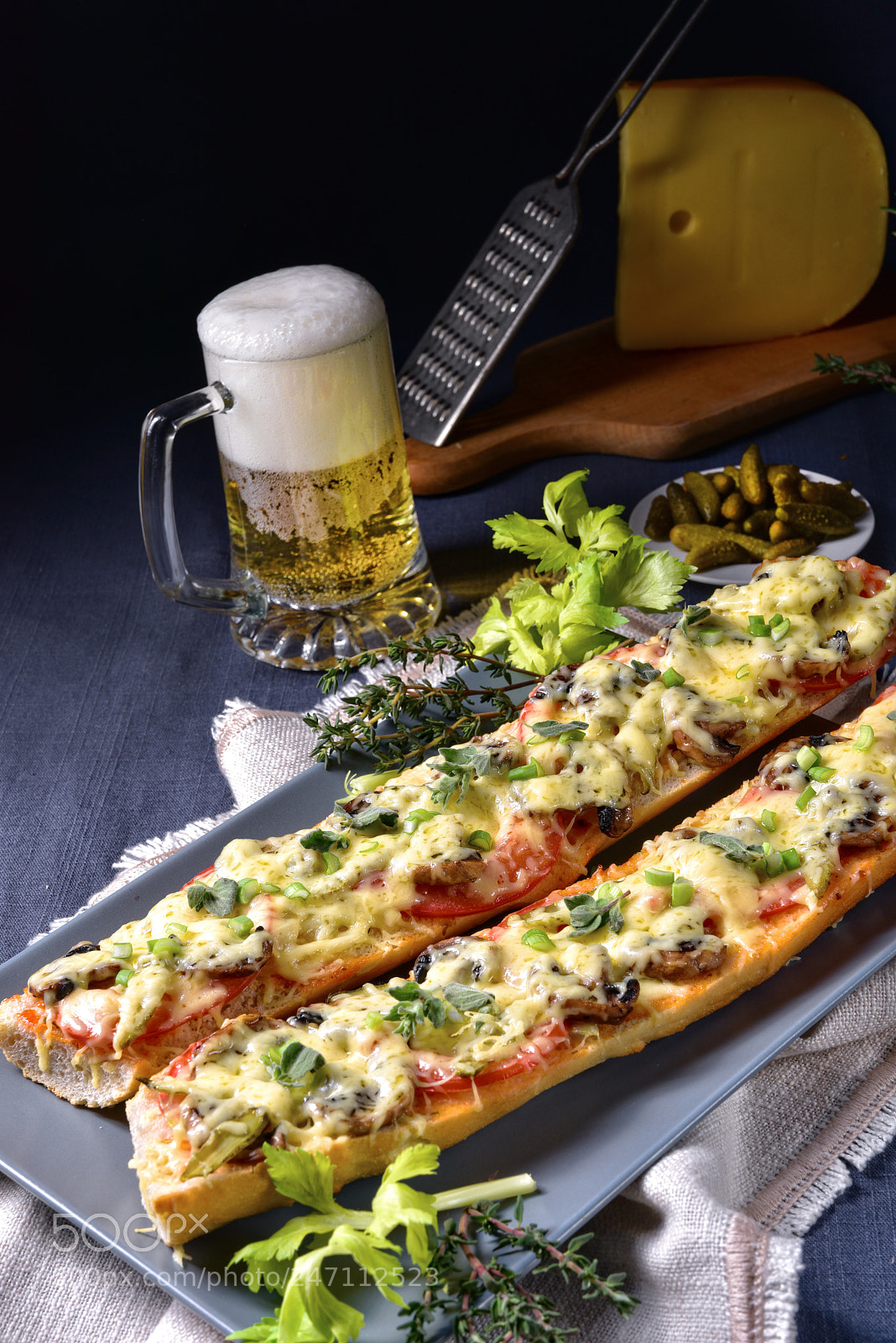 Nikon D810 sample photo. Tasty vegetarian baguette photography