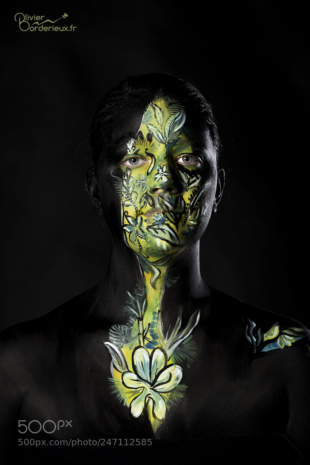 Nikon D850 sample photo. Bodypainting photography