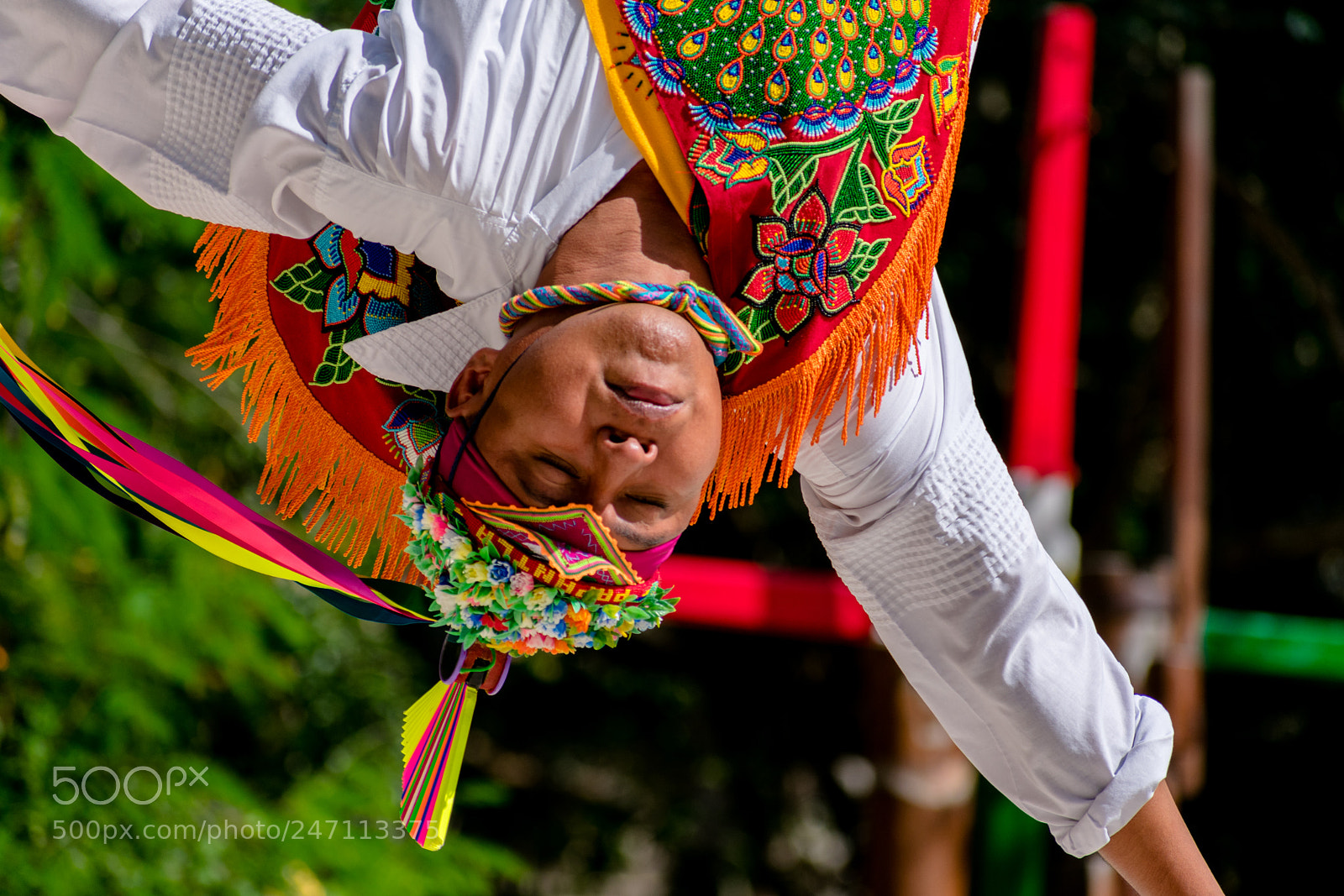 Nikon D3400 sample photo. Voladores de papantla 8 photography