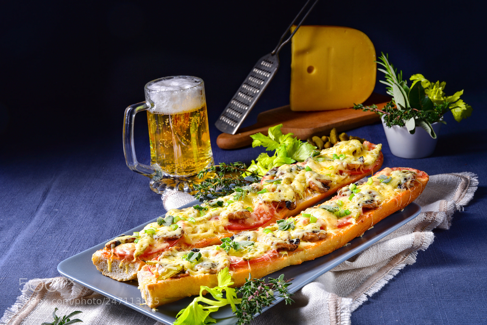 Nikon D810 sample photo. Tasty vegetarian baguette photography
