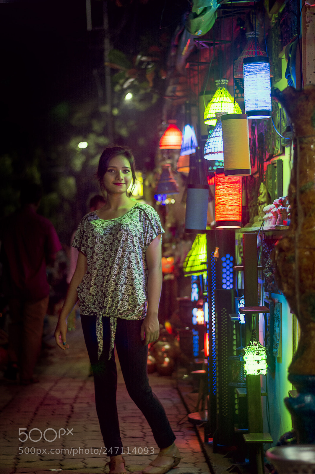 Nikon D5200 sample photo. Colorful night photography