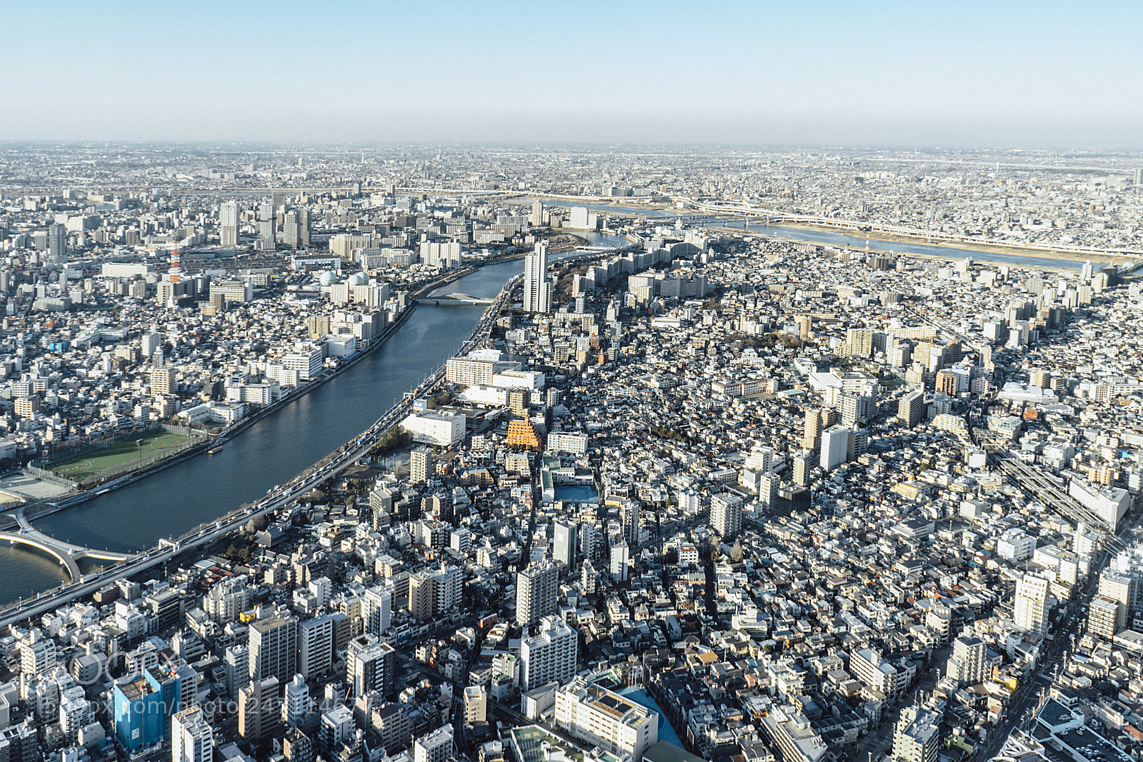 Sony a7R sample photo. Top of the tokyo photography