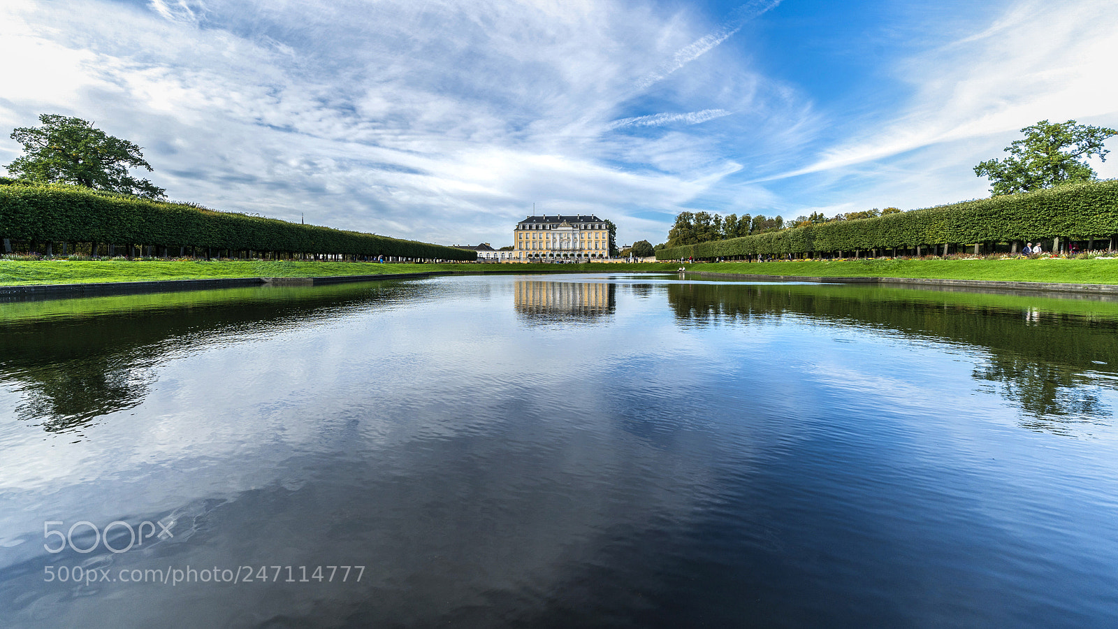 Sony a7R II sample photo. Palace pond reflection photography