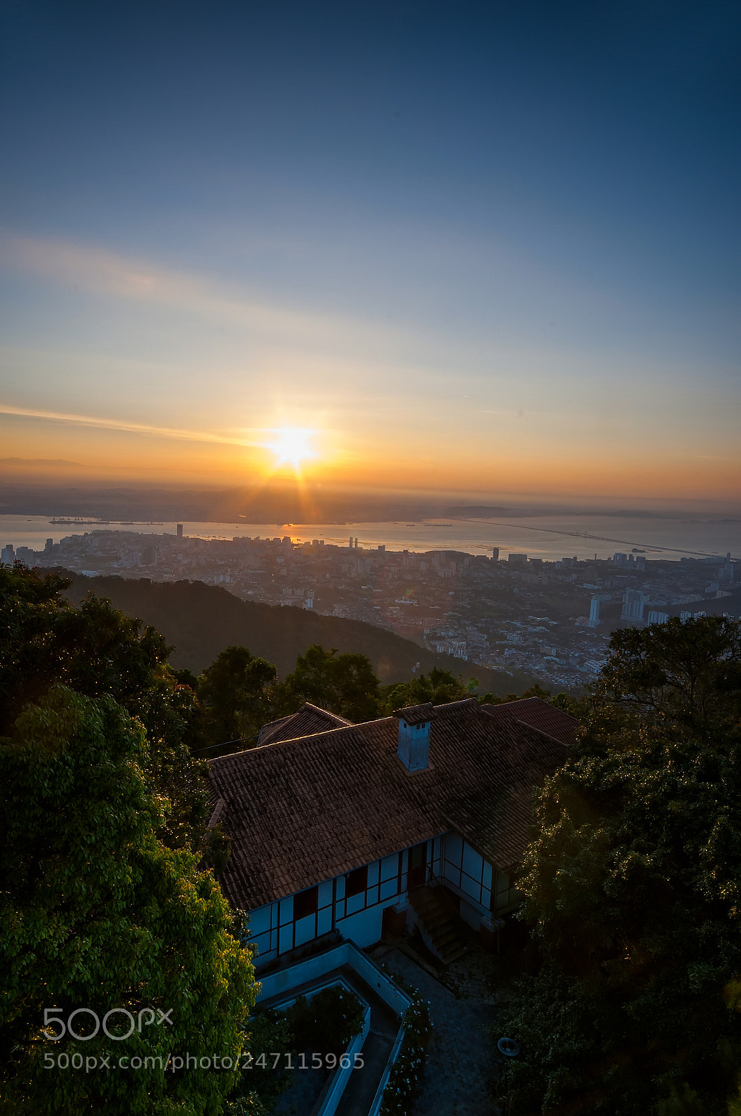 Nikon D90 sample photo. Beautiful sunrise at bukit photography
