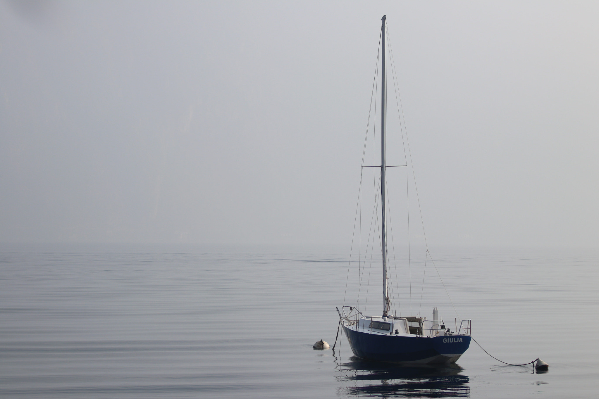 Canon EF 70-200mm F2.8L IS II USM sample photo. Misty weather photography