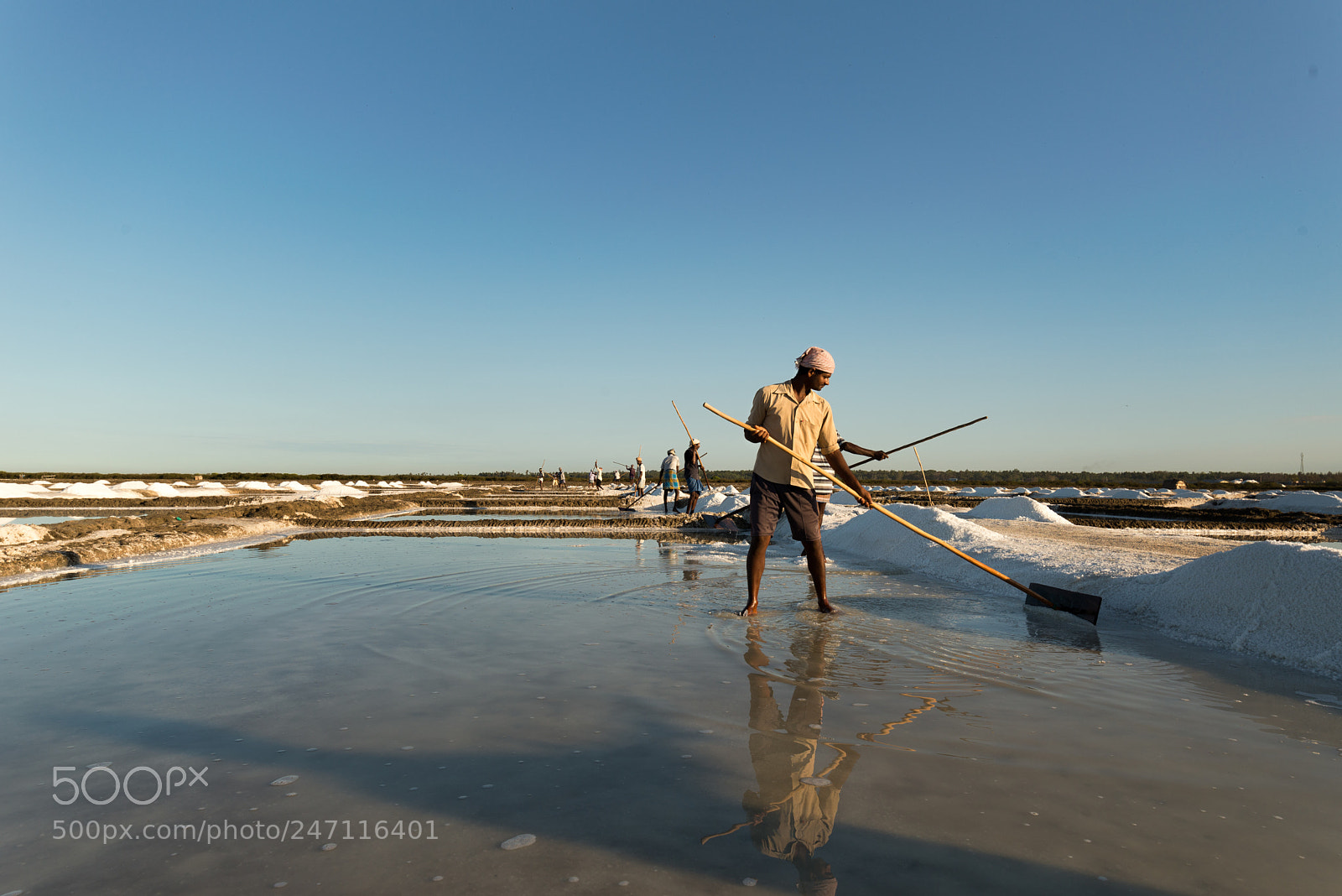 Nikon D610 sample photo. Salt worker photography