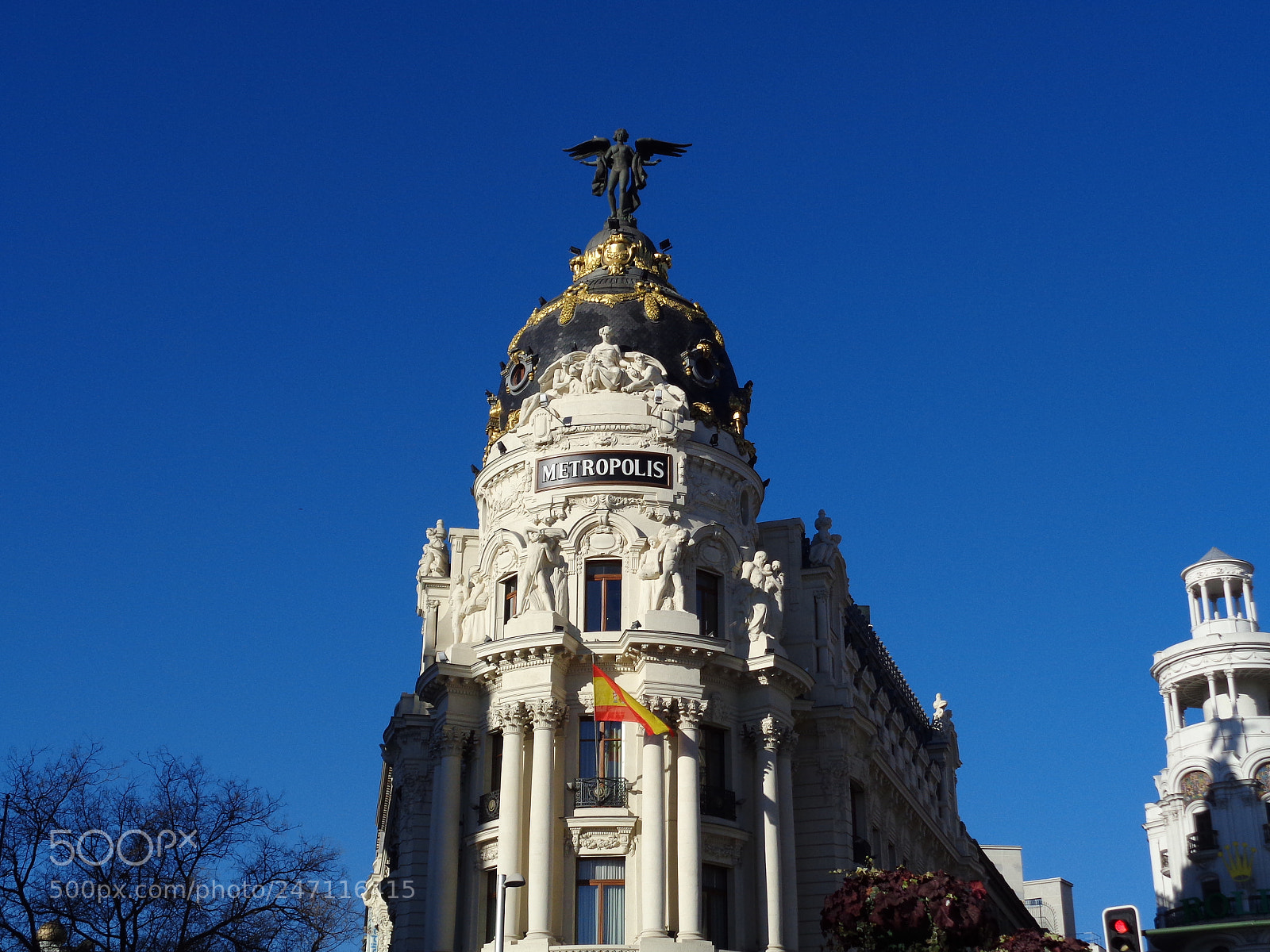 Sony Cyber-shot DSC-W830 sample photo. Subiendo a gran via photography