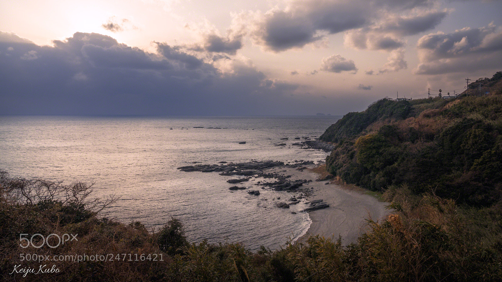 Sony a7R III sample photo. Evening sea, sotome nagasaki photography