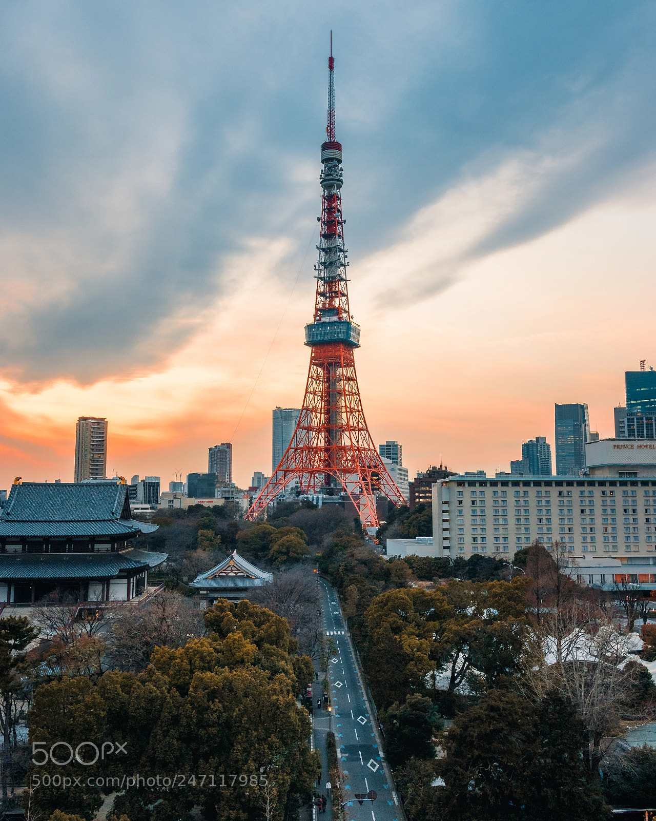 Canon EOS 80D sample photo. Tokyo tower sunset photography