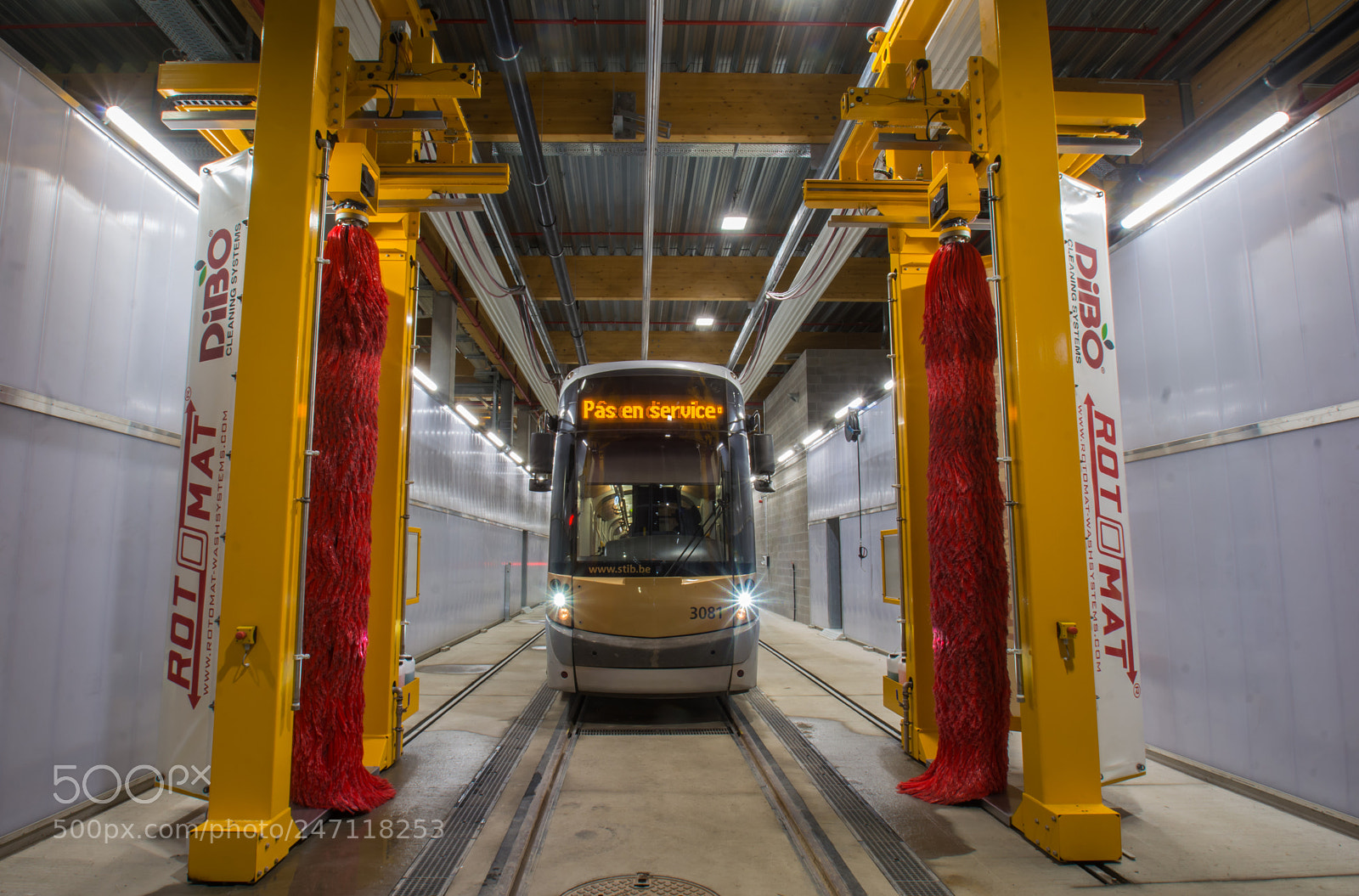 Nikon D5200 sample photo. Tram-wash. photography