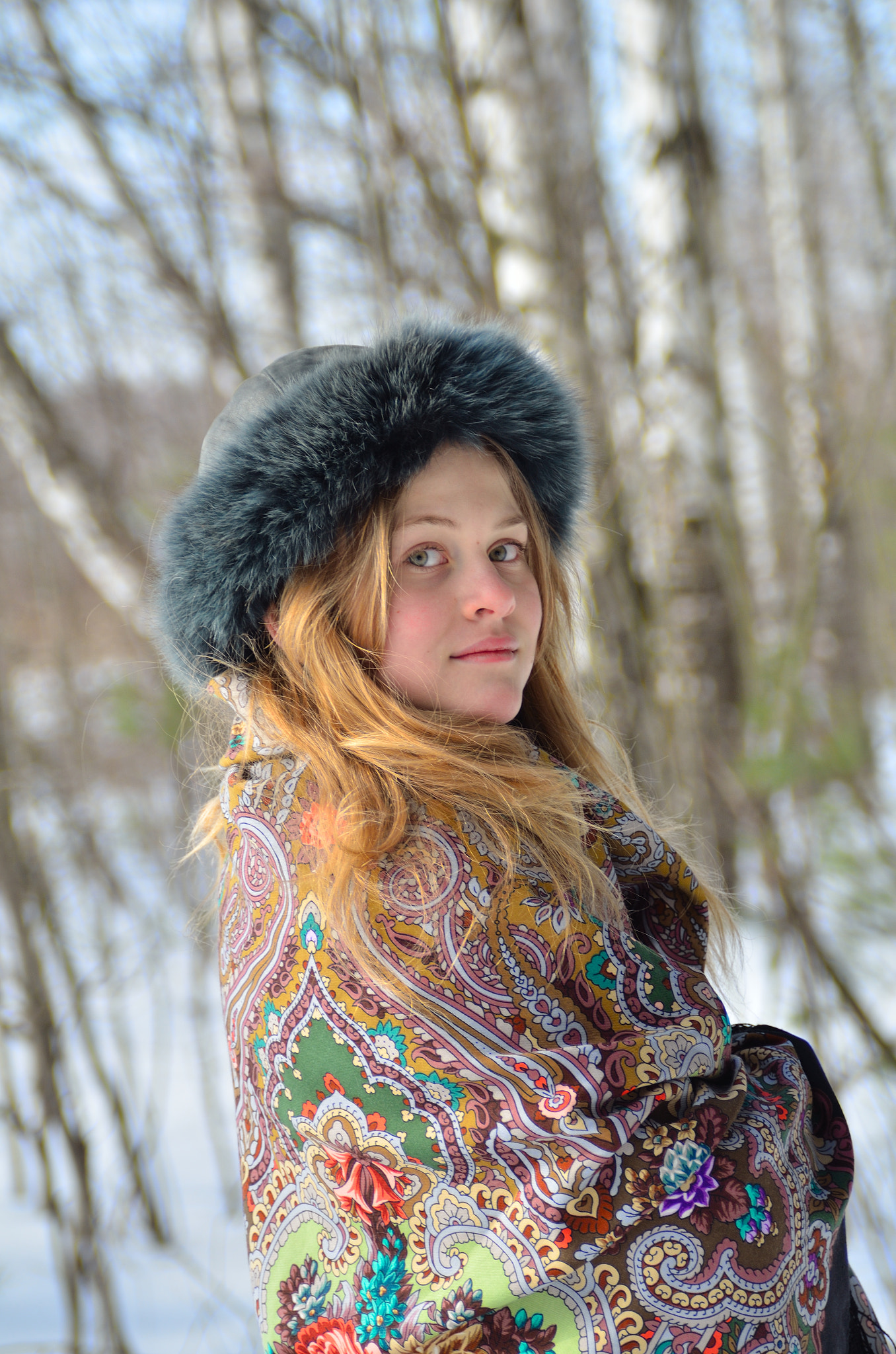 AF Zoom-Nikkor 28-105mm f/3.5-4.5D IF sample photo. Russian winter photography