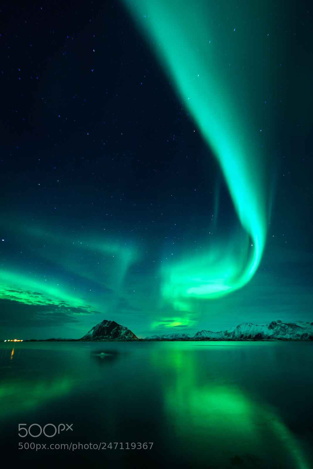 Sony a7R III sample photo. ... lofoten mirror photography