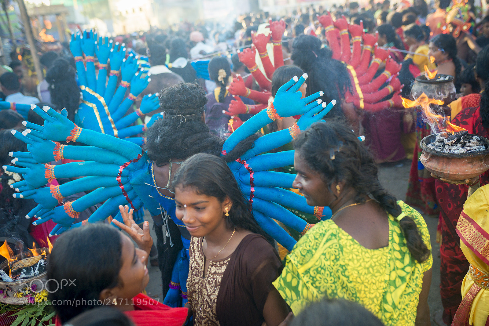 Nikon D800 sample photo. Kulasai dhasara festival photography