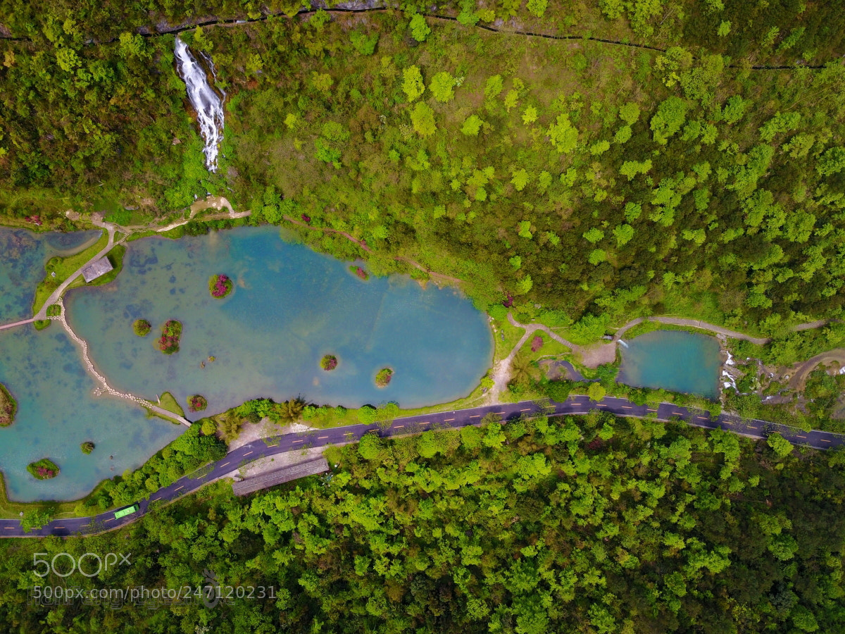 DJI FC220 sample photo. 小七孔 photography