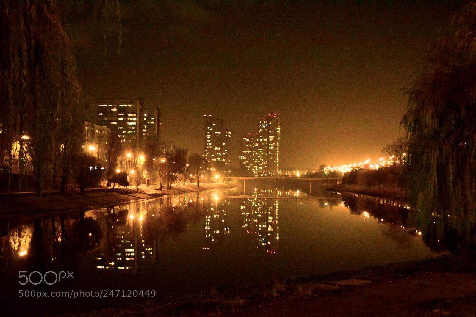 Nikon D3100 sample photo. ночь в киеве photography