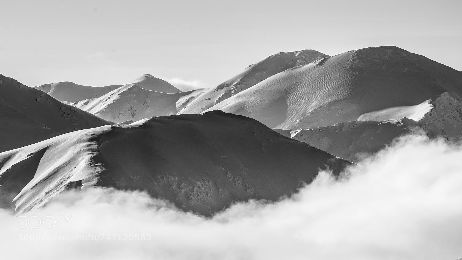 Nikon D5300 sample photo. West tatra b&w photography