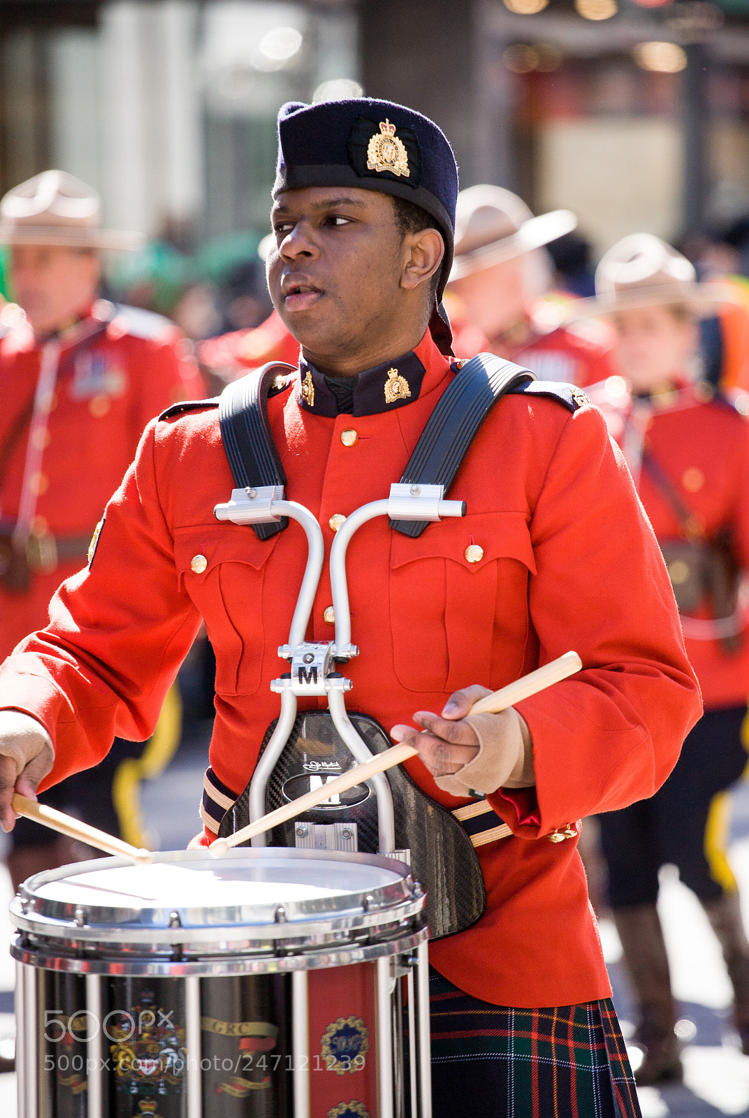 Canon EOS 5D sample photo. Rcmp marching band photography