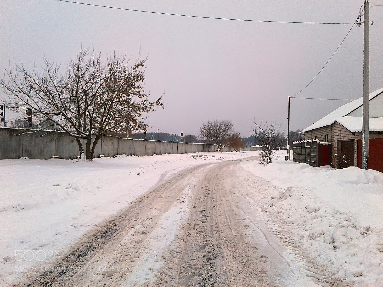Samsung Galaxy J1 sample photo. There is winter in photography