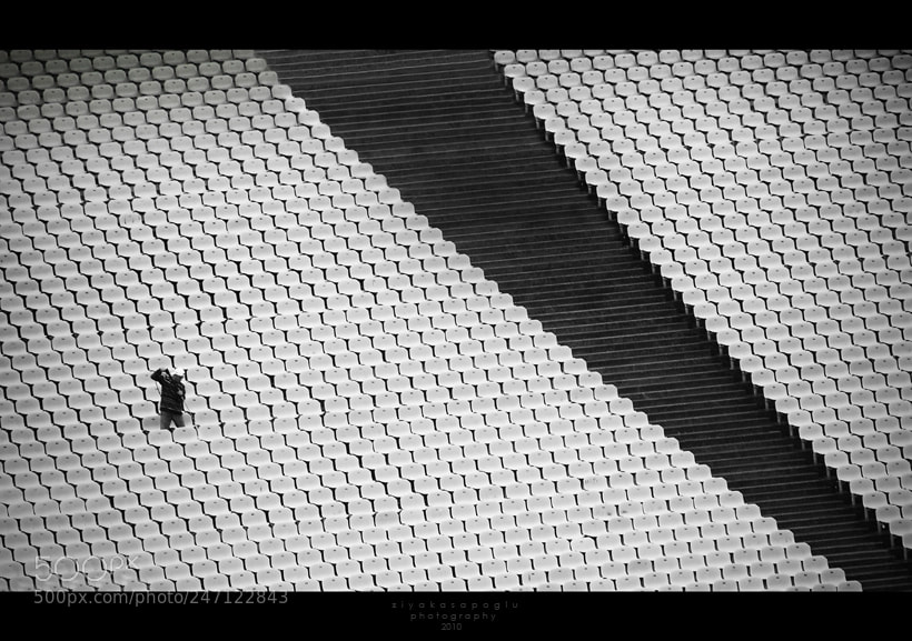 Nikon D200 sample photo. İstanbul - stadyum photography