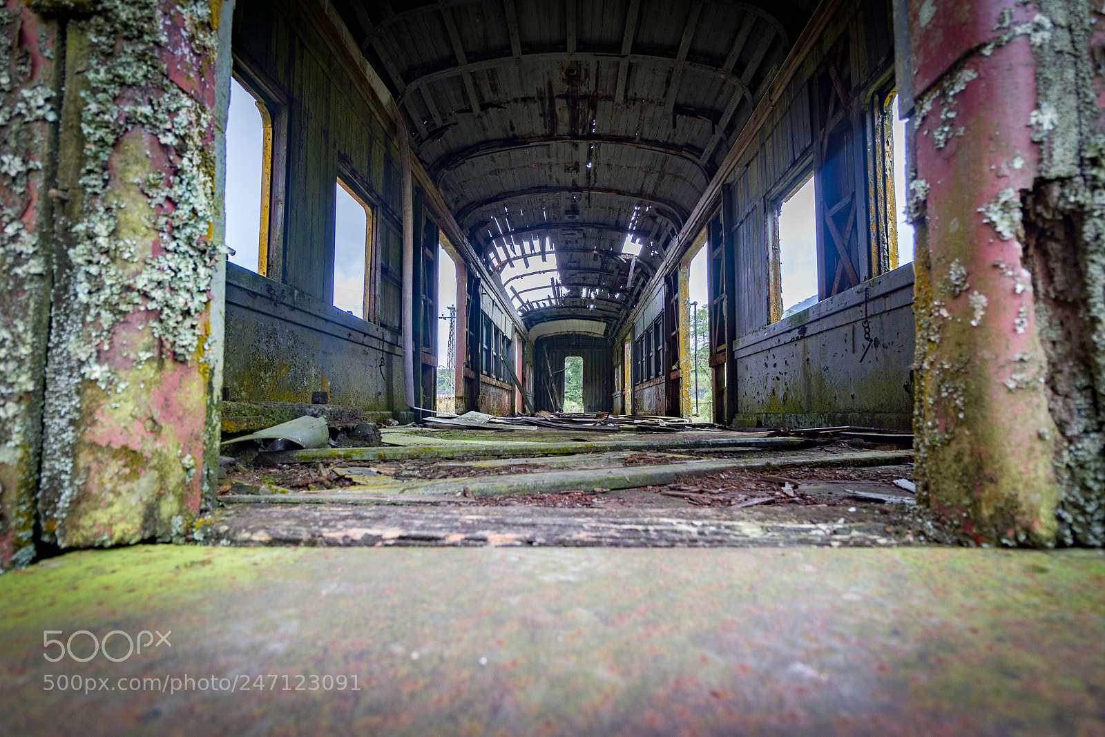 Canon EOS 7D sample photo. The old train photography