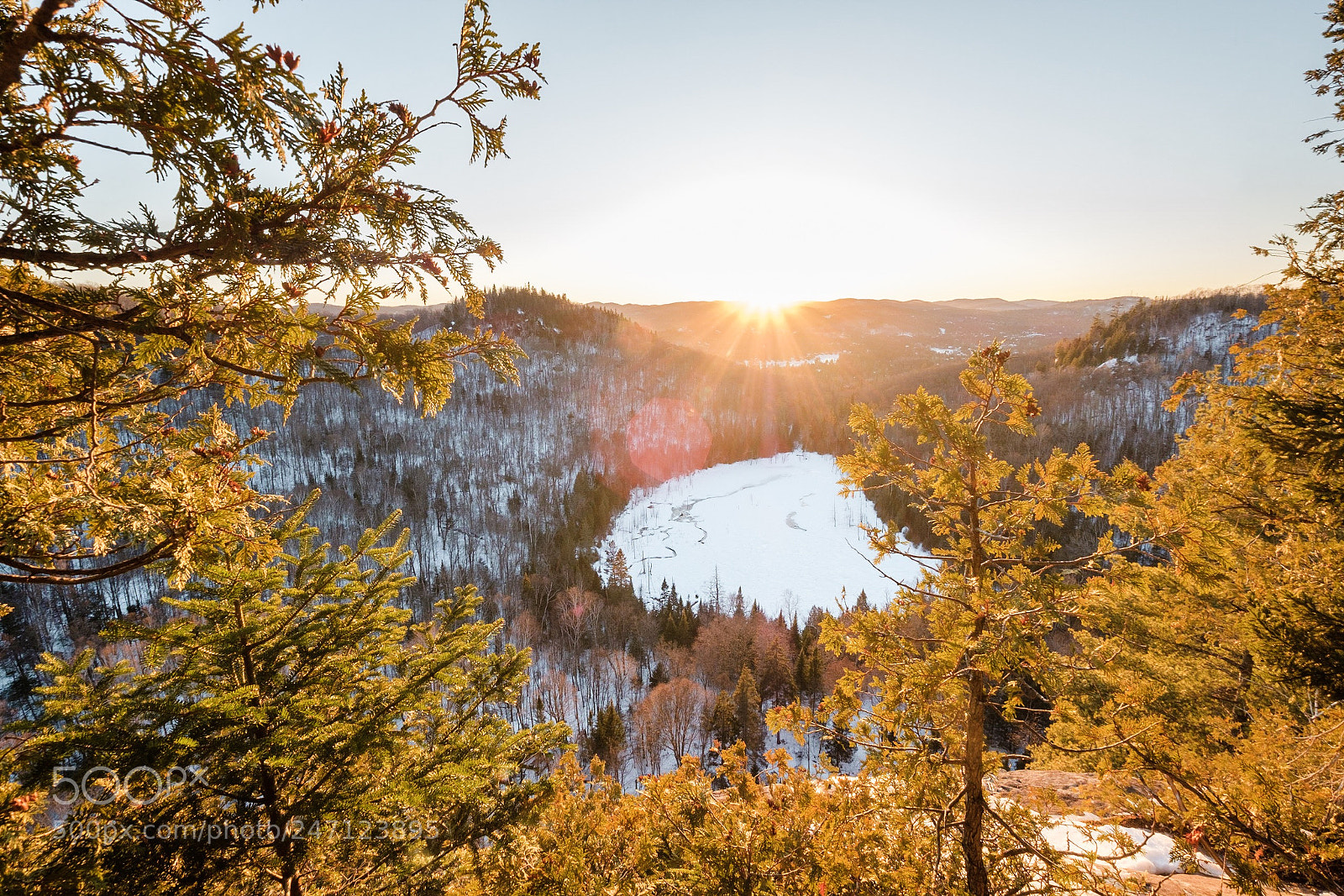 Fujifilm X-T20 sample photo. Sunset val david quebec photography
