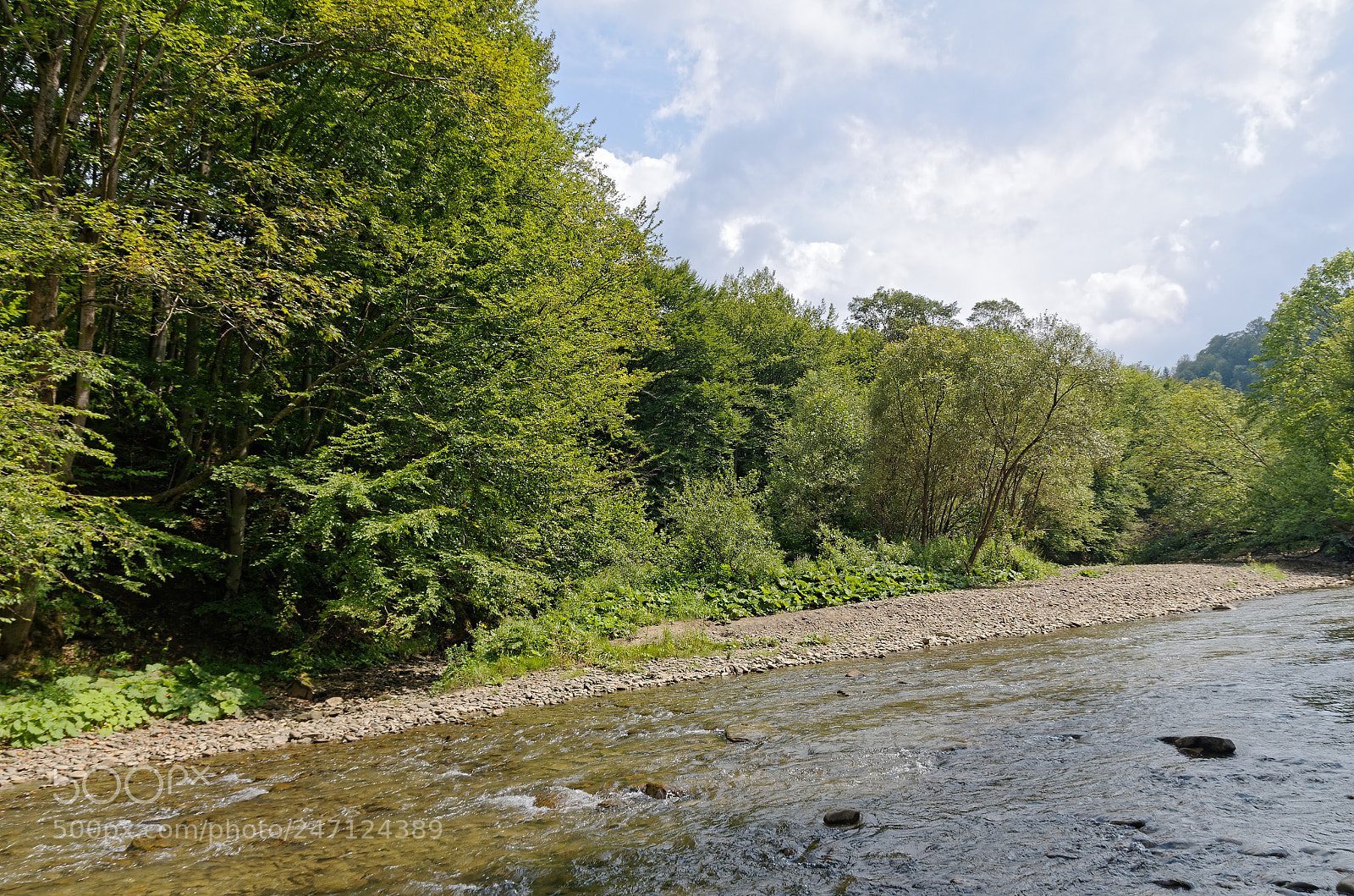 Pentax K-5 sample photo. Wetlina river photography