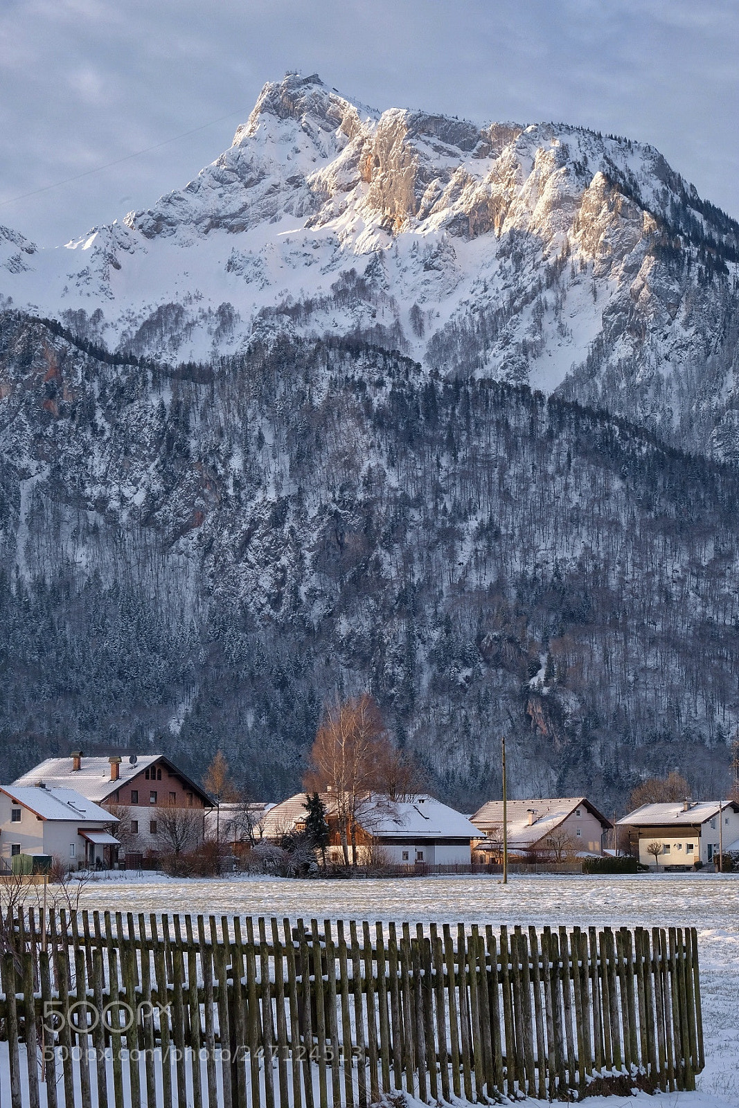 Fujifilm X-T2 sample photo. Village near  the mountain photography