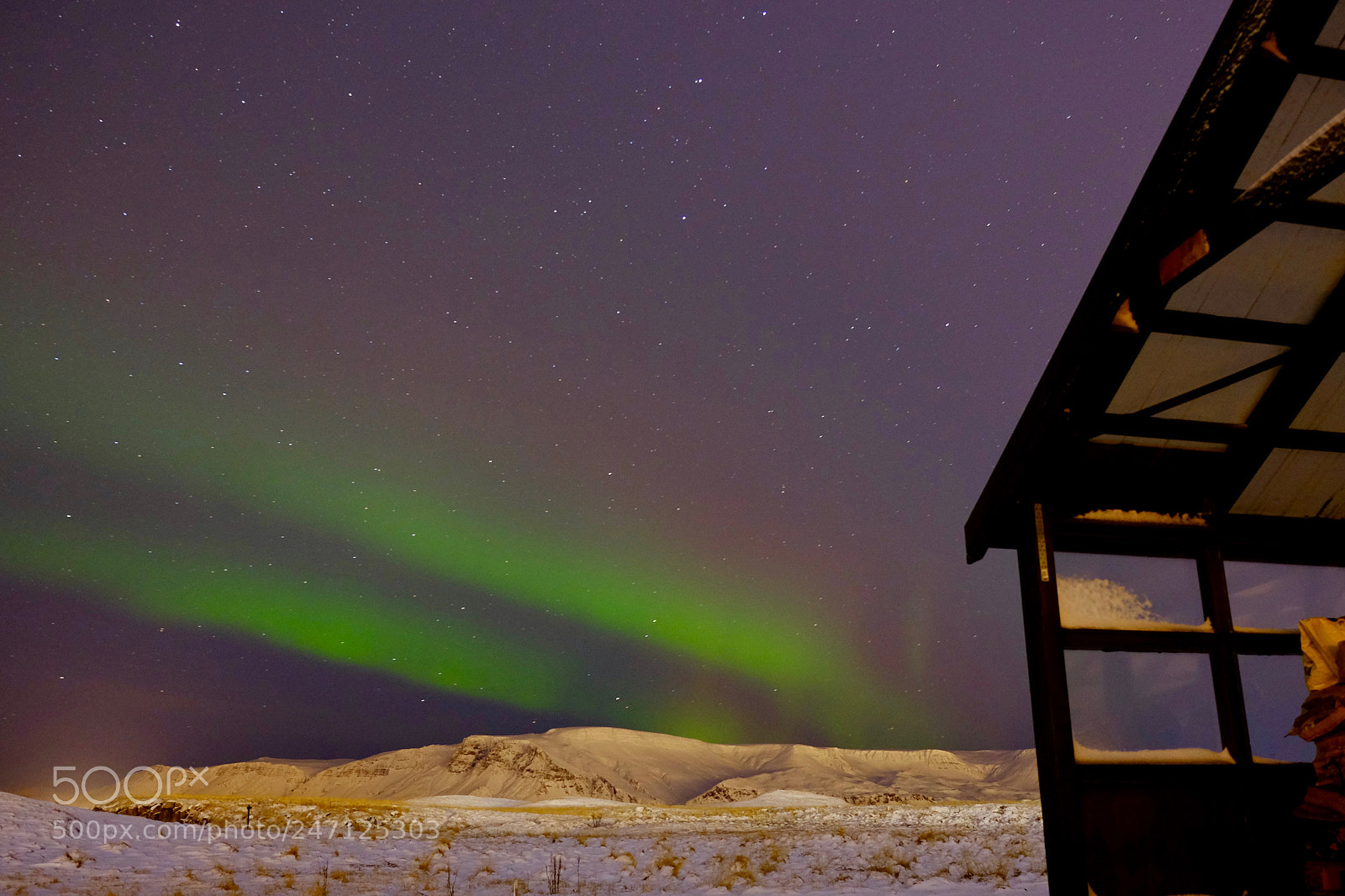 Fujifilm X-T10 sample photo. Double aurora over videy photography