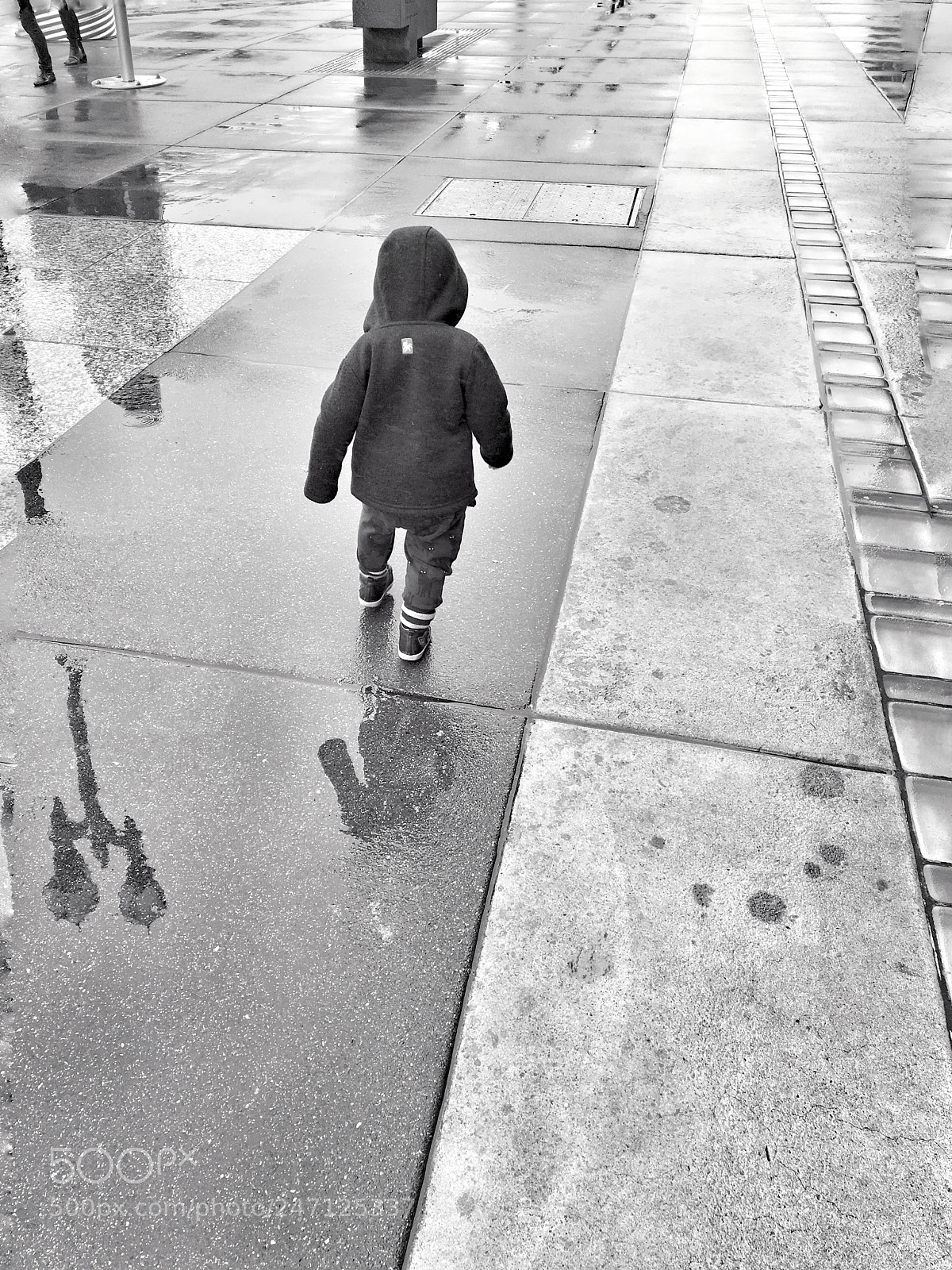 Apple iPhone 6s sample photo. Puddle reflections. photography
