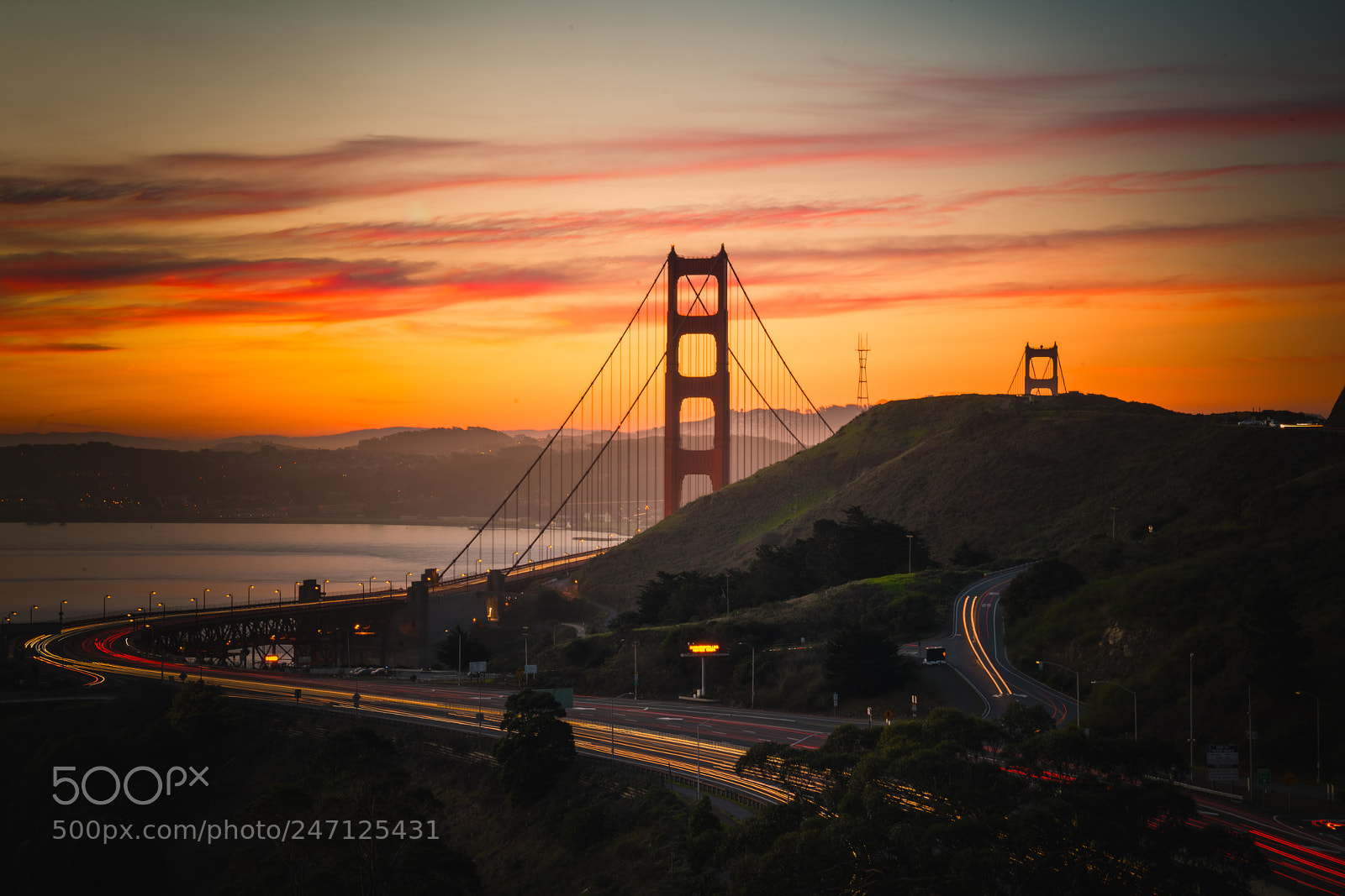 Sony a7R III sample photo. Golden gate. photography