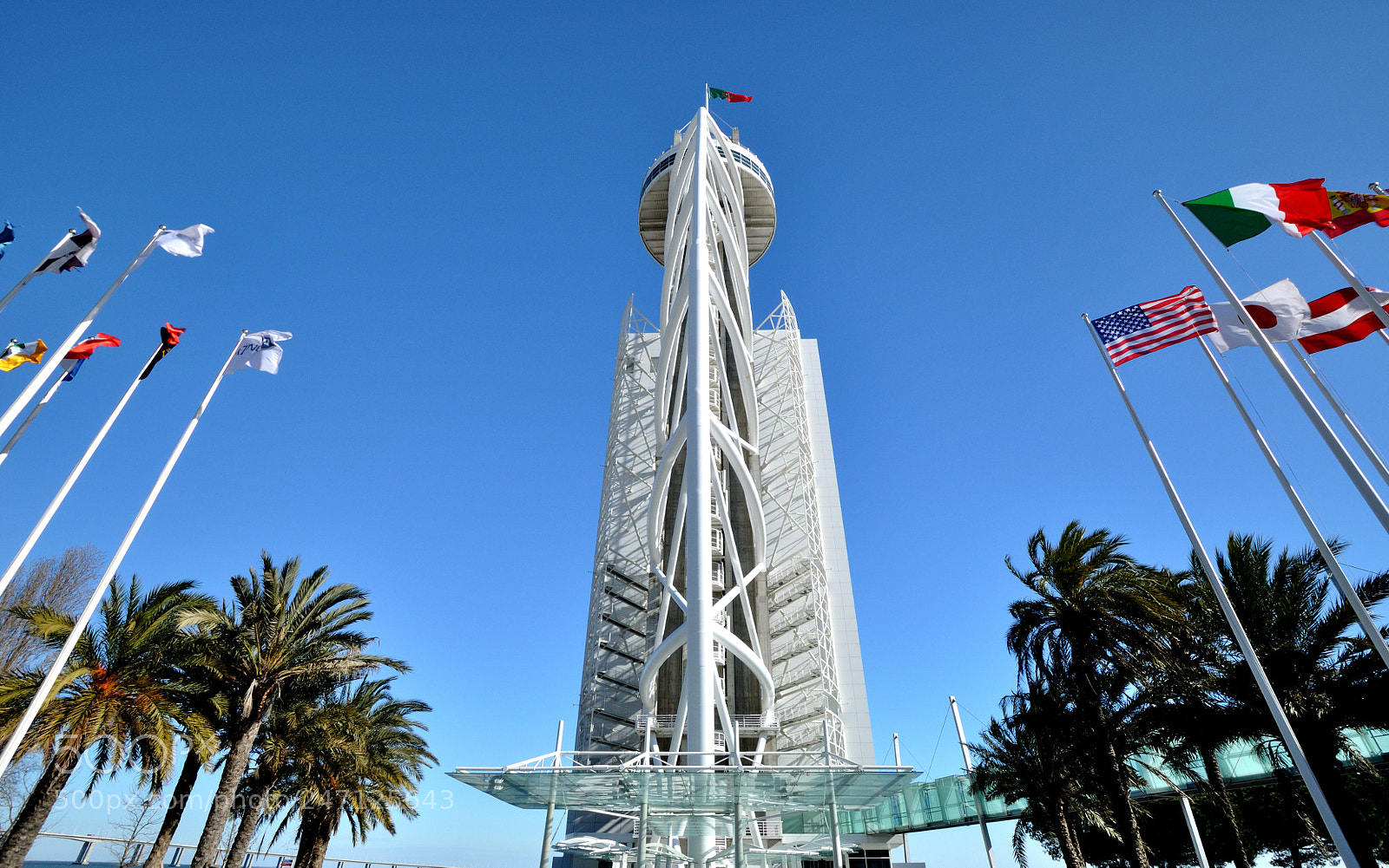 Nikon D5000 sample photo. Tower vasco da gama photography