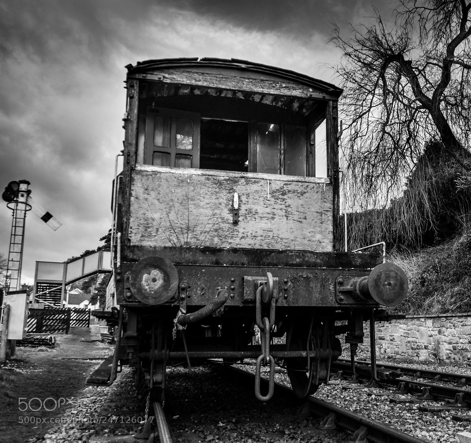 Nikon D80 sample photo. Rotten carriage photography