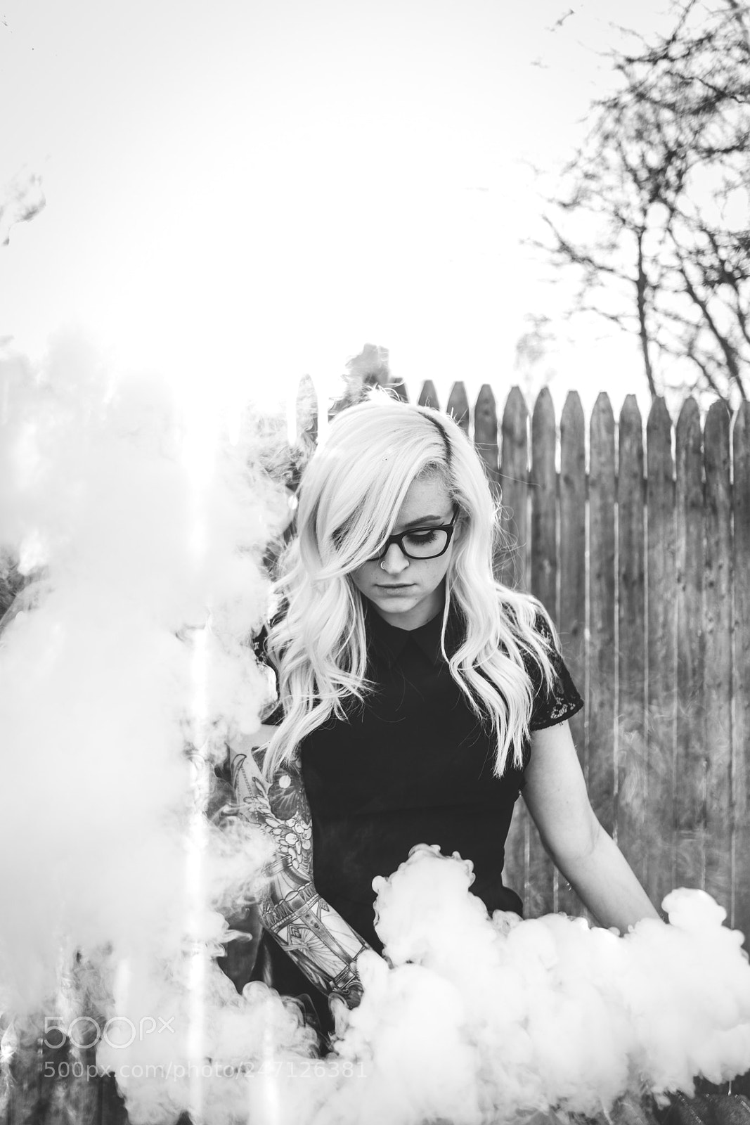 Sony a7R II sample photo. Fire in the back photography