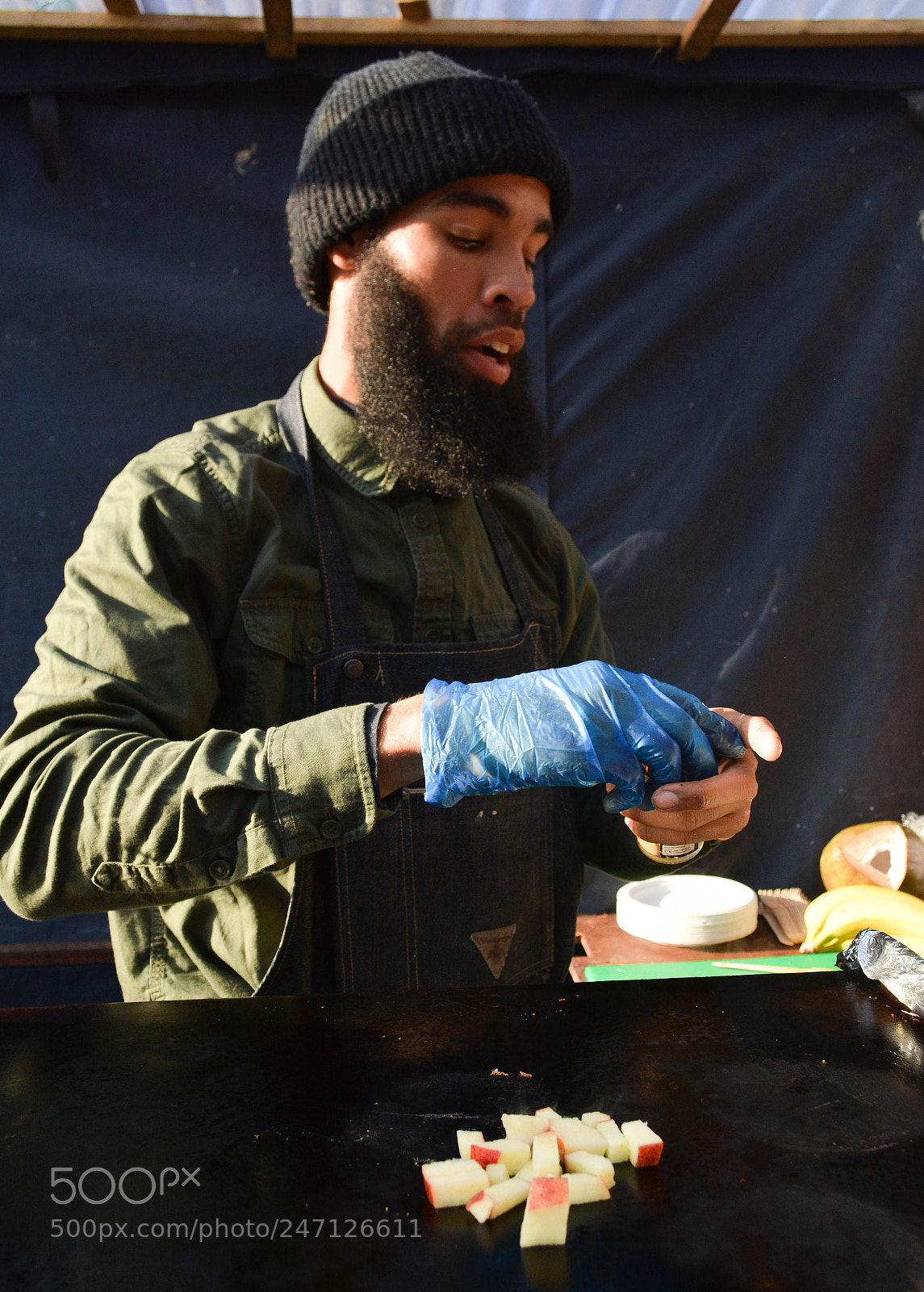 Nikon D7100 sample photo. The chef photography