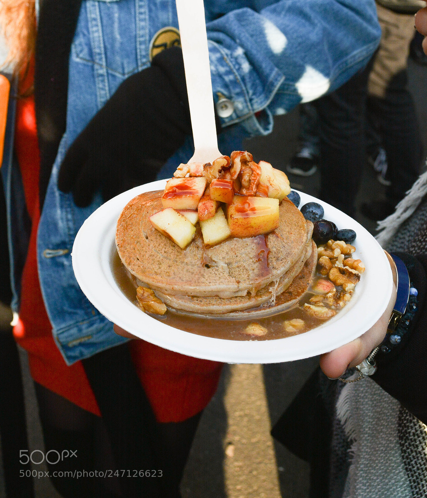 Nikon D7100 sample photo. Vegan pancakes photography