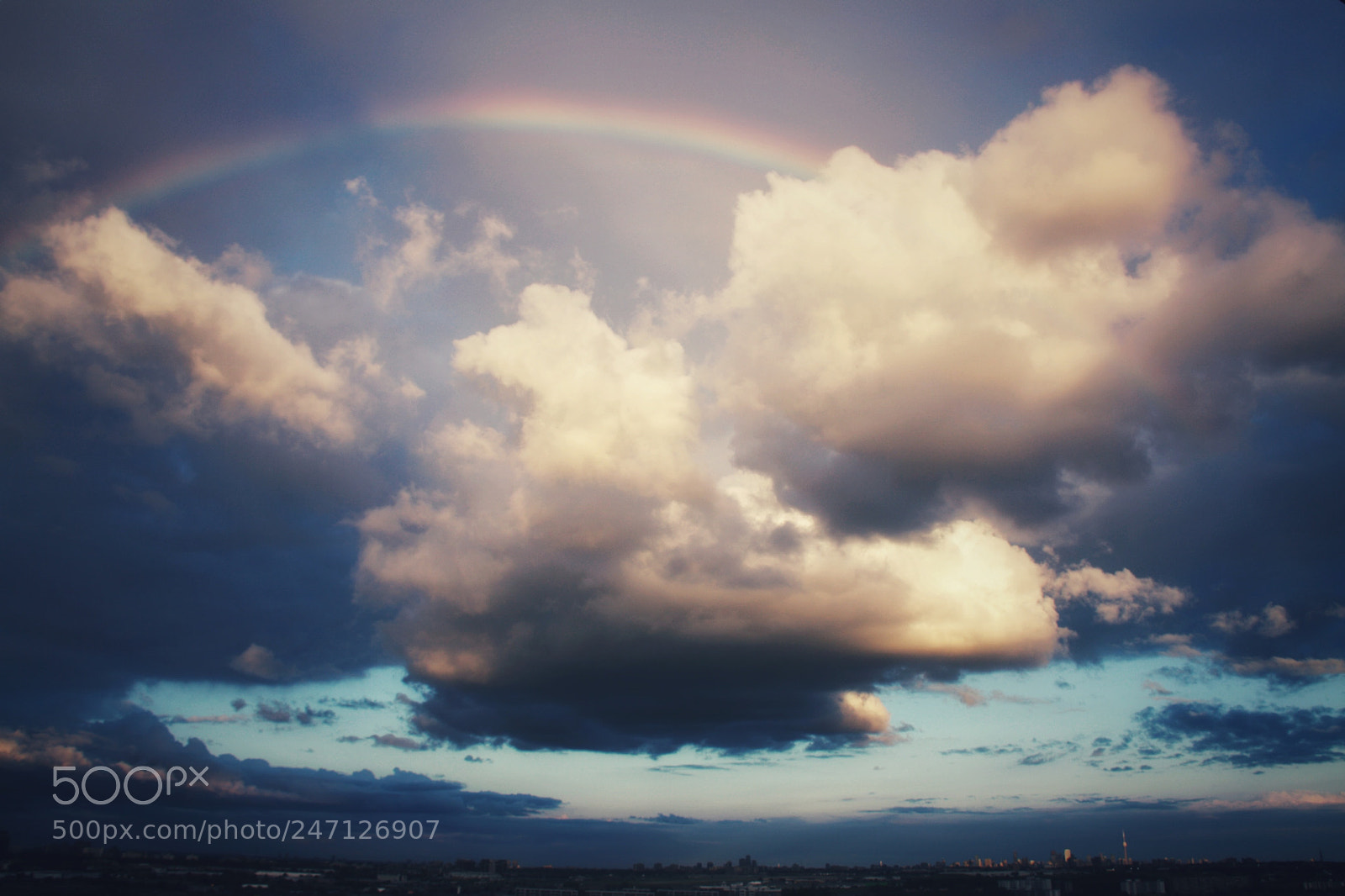 Canon EOS 50D sample photo. Rainbow photography