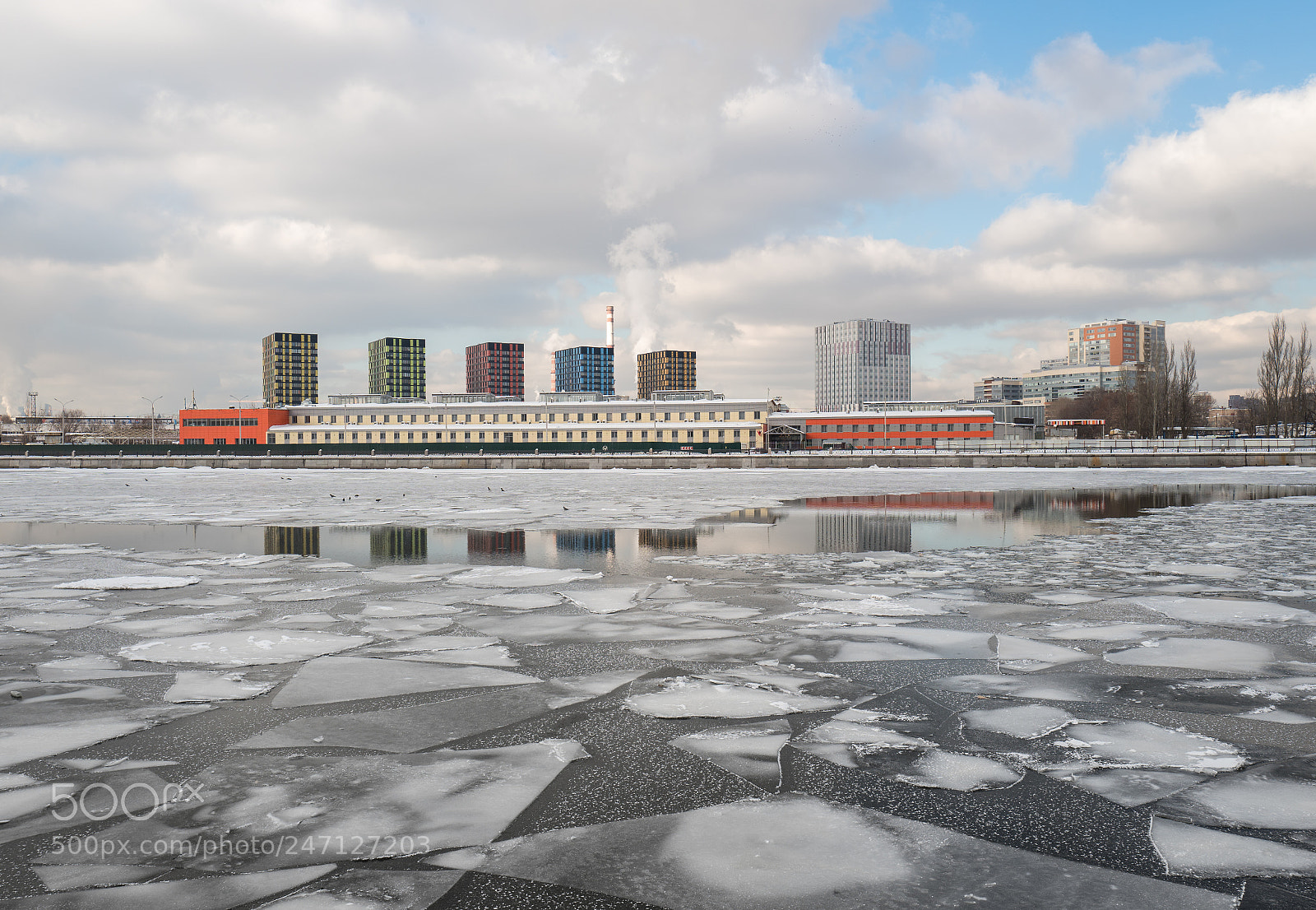 Leica Q (Typ 116) sample photo. Moscow river - reflection photography
