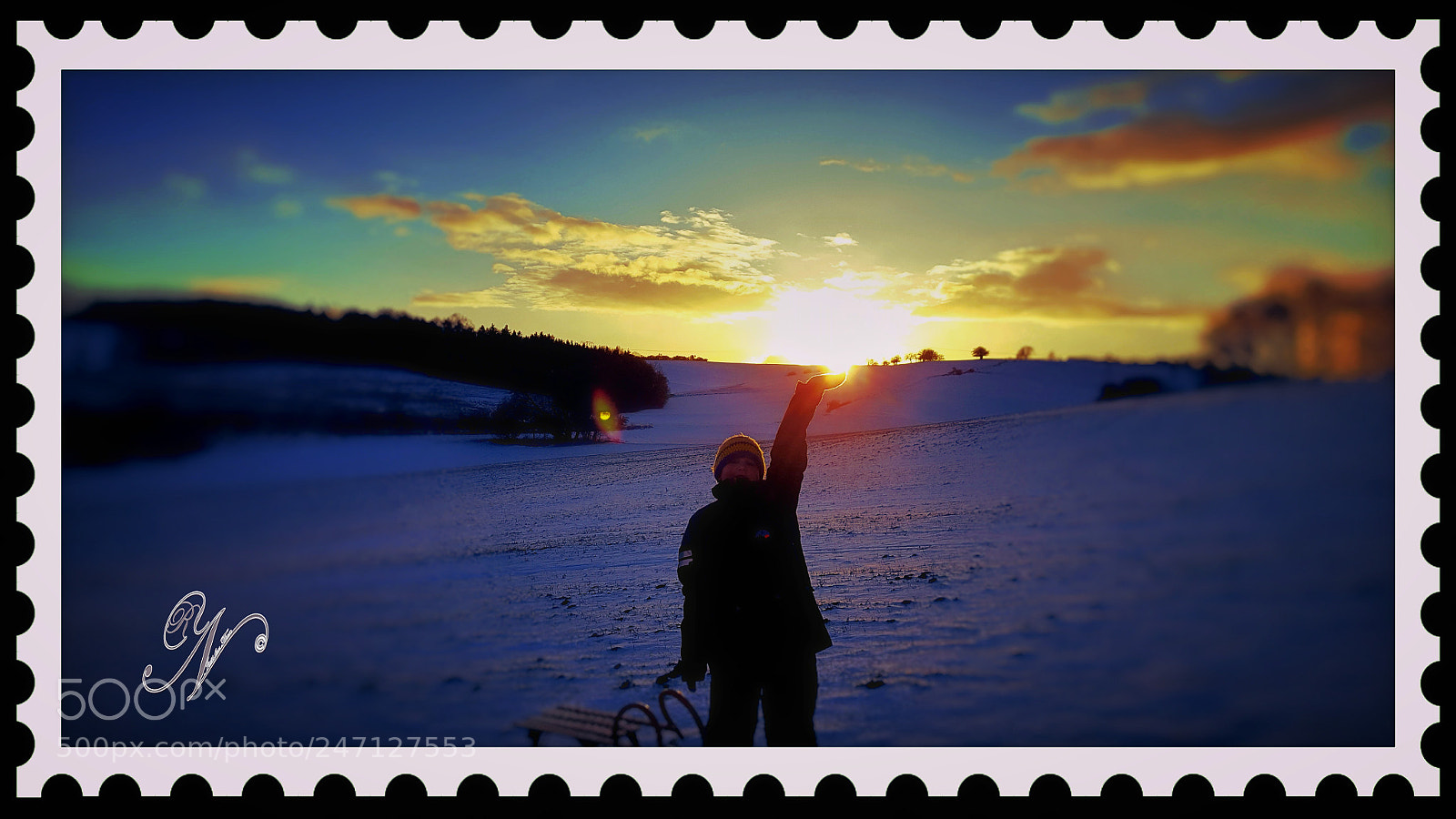Samsung GALAXY S6 edge sample photo. Afternoon in the snow photography